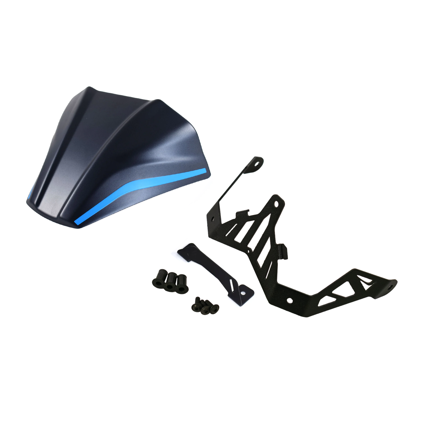 Pyramid Fly Screen | Yamaha Blue | Yamaha MT-07 2025>Current -  Shop name
