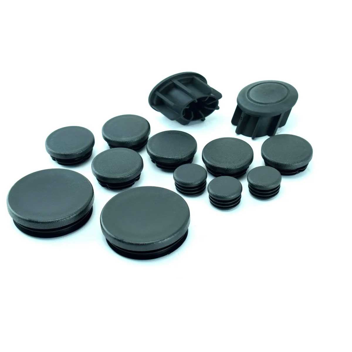 Pyramid Frame End Caps | Matte Black | BMW R 1250 R 2019>Current -   Pyramid Motorcycle Accessories