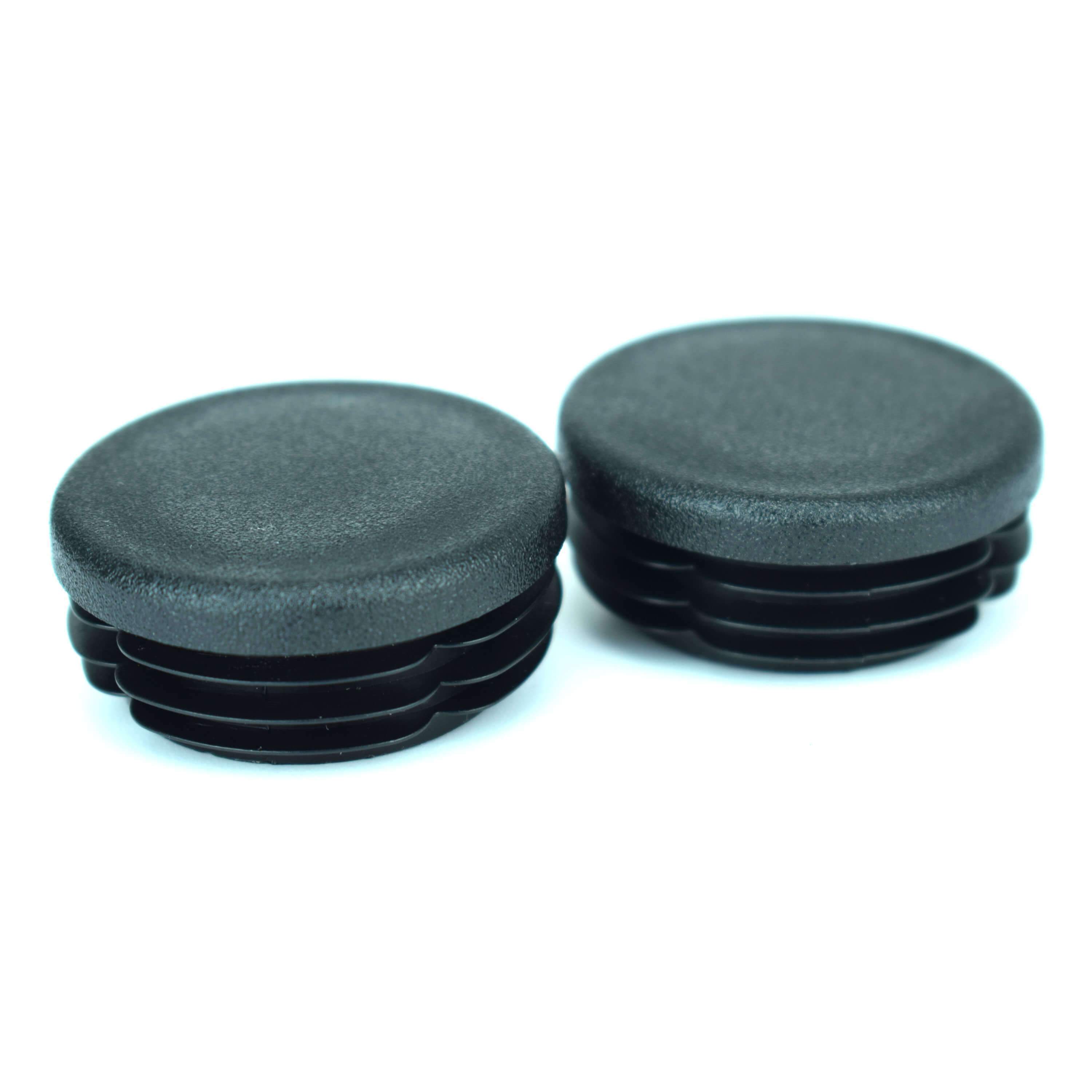 Pyramid Frame End Caps | Matte Black | Kawasaki Ninja 1000 SX 2020>2024-Frame End Caps-Pyramid Motorcycle Accessories