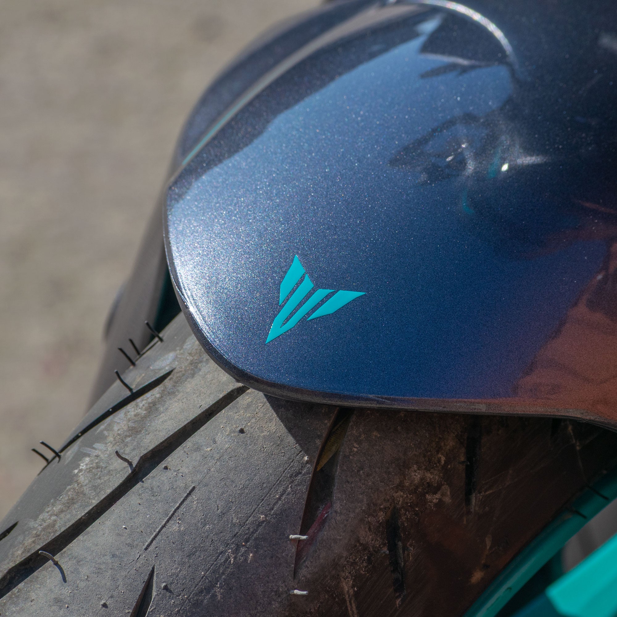 Pyramid Front Guard | Yamaha Blue | Yamaha MT-09 2021>Current-Front Guards-Pyramid Motorcycle Accessories