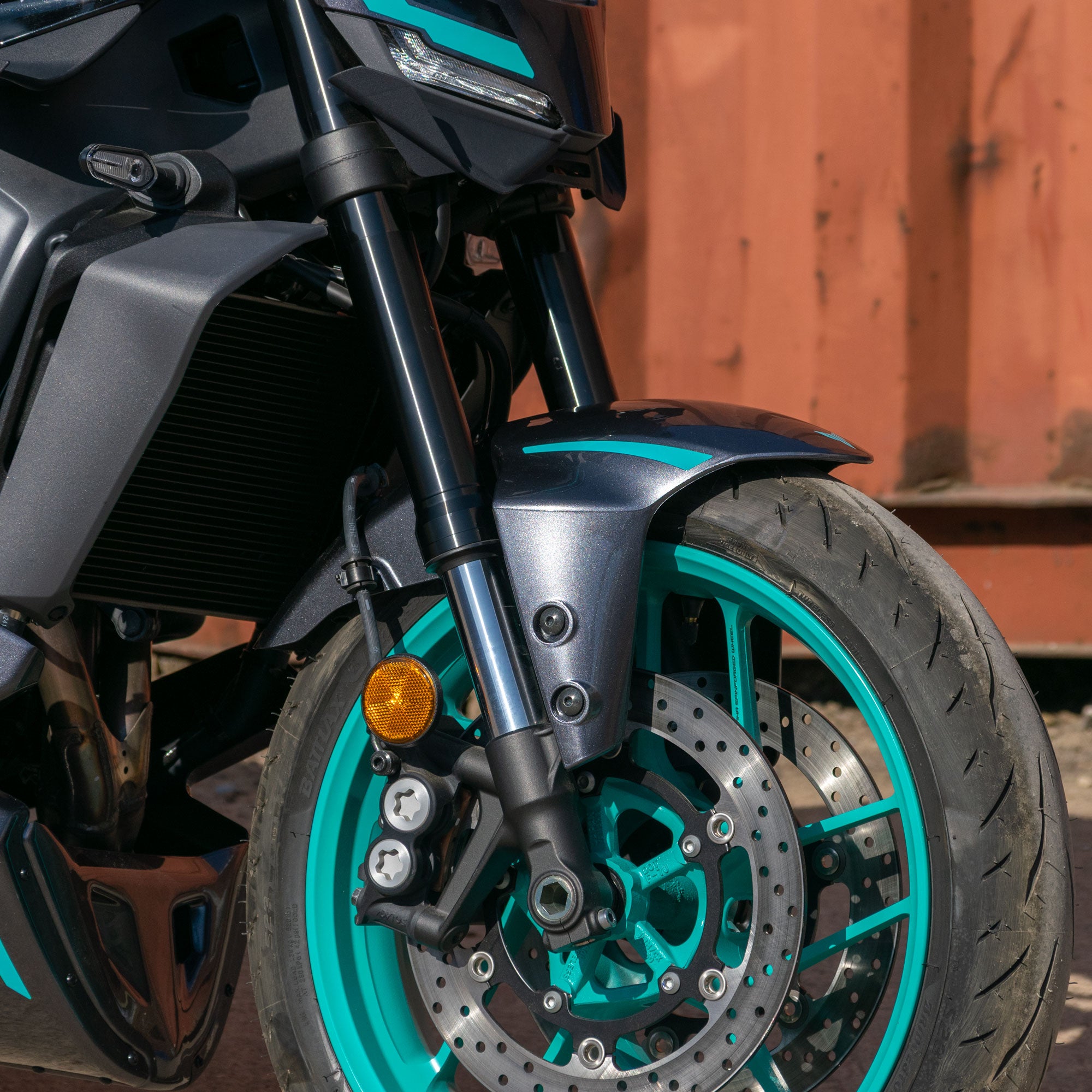 Pyramid Front Guard | Yamaha Blue | Yamaha MT-09 2021>Current-Front Guards-Pyramid Motorcycle Accessories