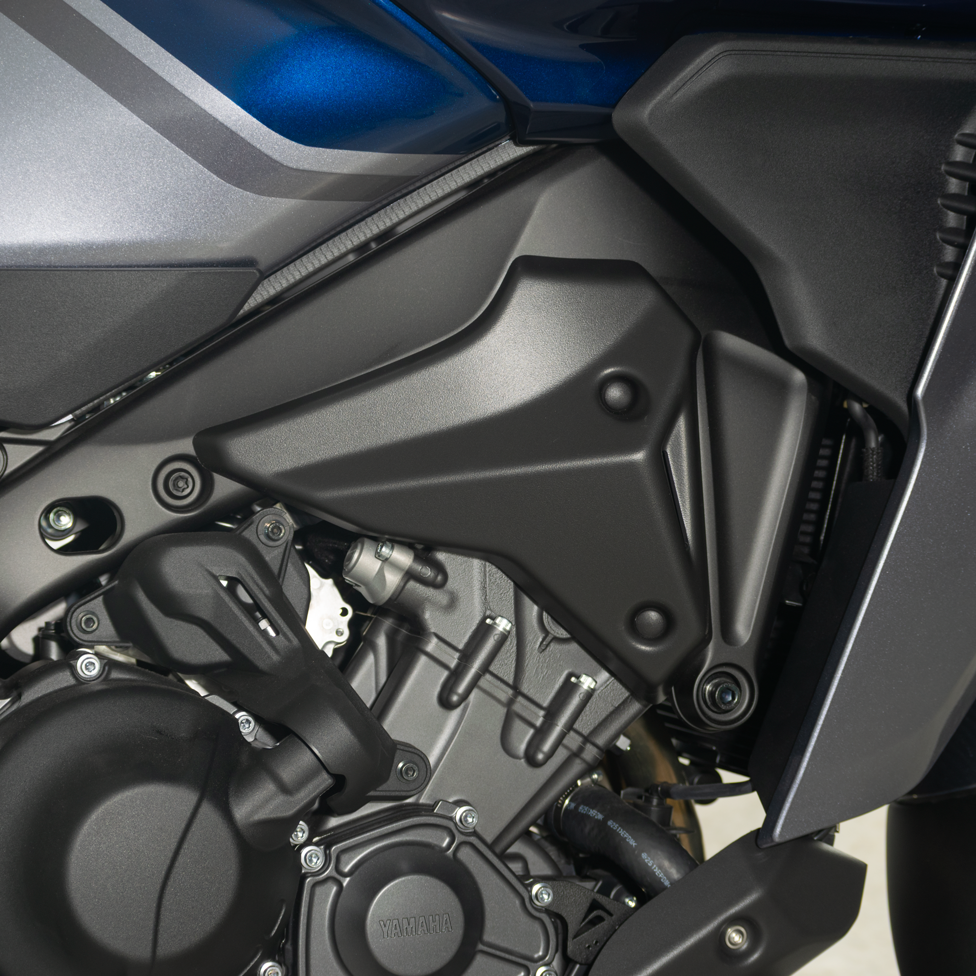 Pyramid Front Infill Panels | Matte Black | Yamaha Tracer 9 GT/GT+ 2021>Current -   Pyramid Motorcycle Accessories