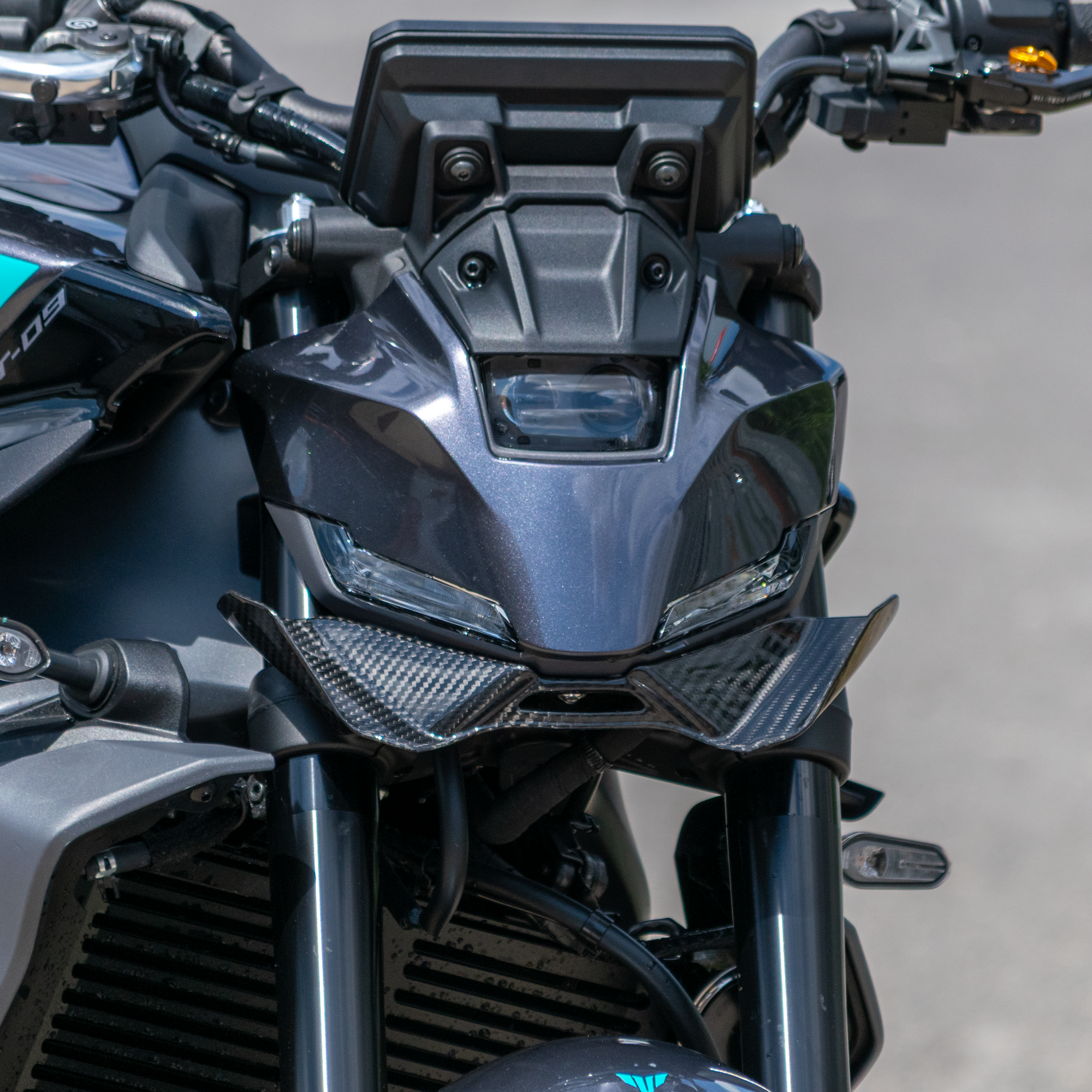Pyramid Frontal Wing | Carbon Fibre | Yamaha MT-09 2024>Current -  Shop name