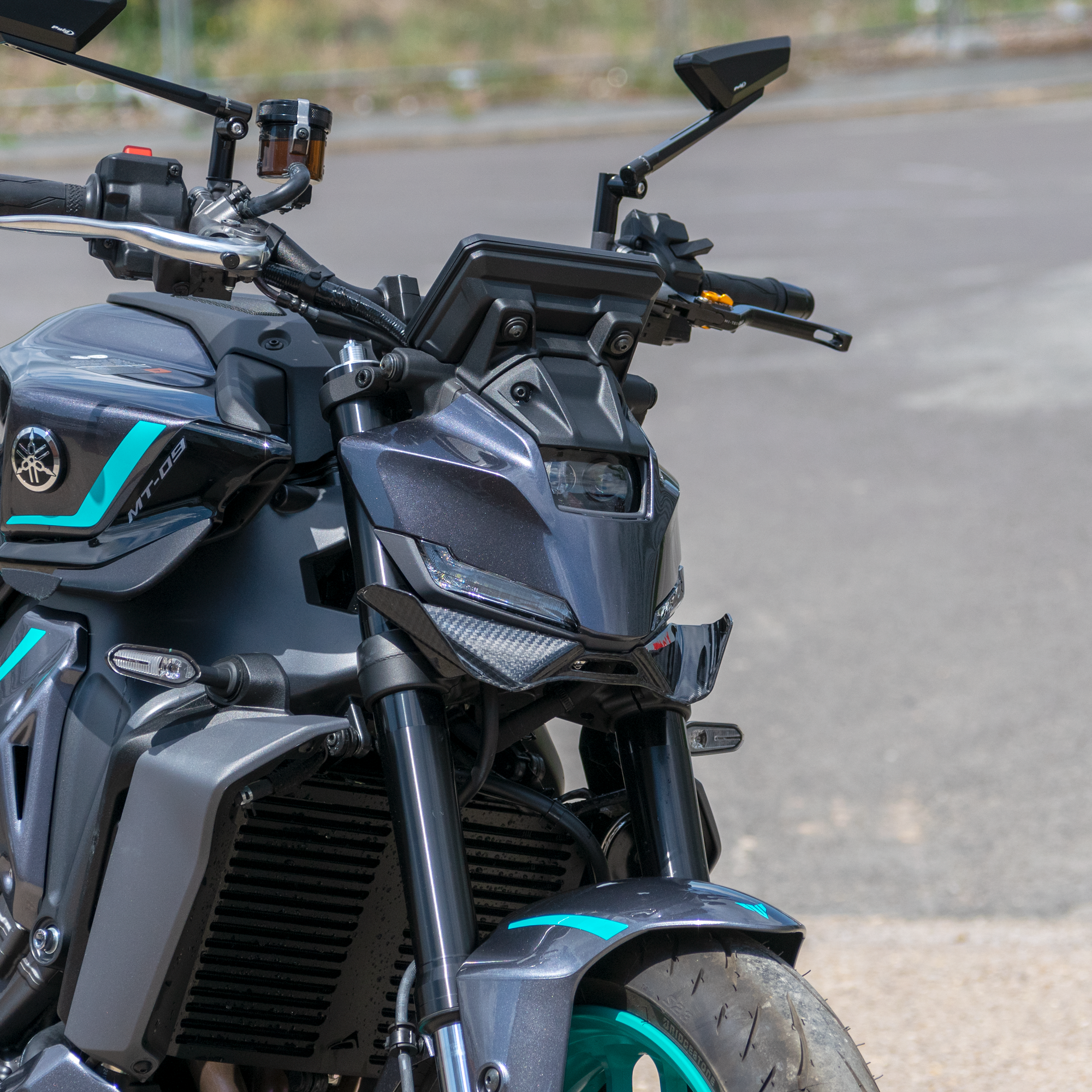 Pyramid Frontal Wing | Carbon Fibre | Yamaha MT-09 2024>Current -  Shop name