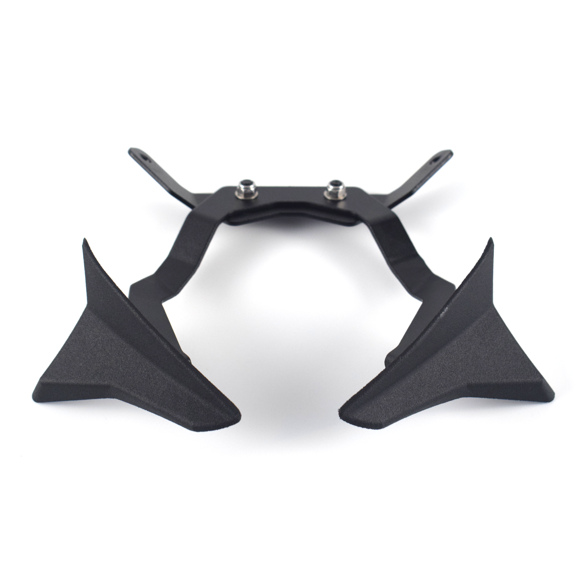 Pyramid Frontal Wing | Matte Black | Honda CB750 Hornet 2023>2024-35725M-Side Spoilers-Pyramid Motorcycle Accessories