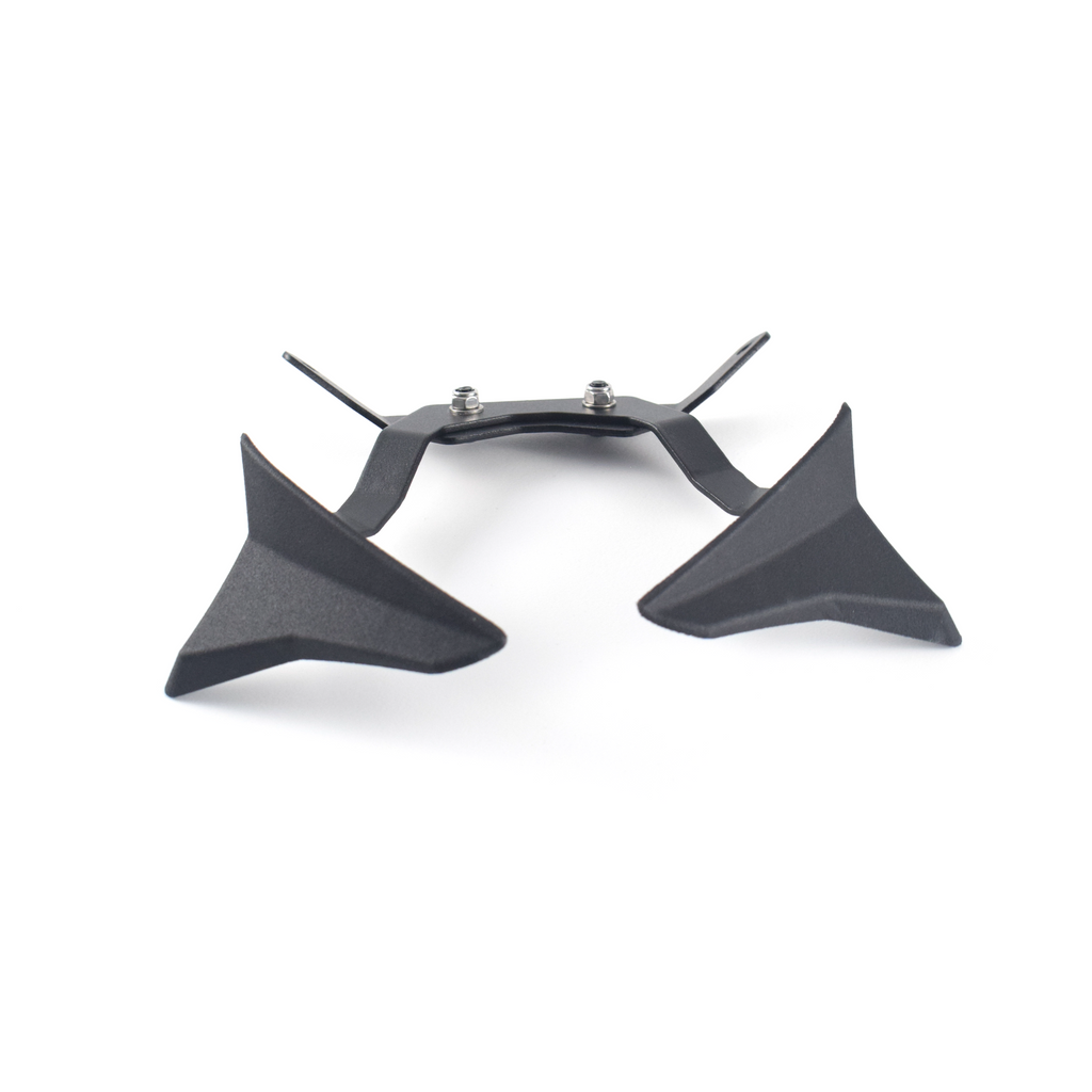 Pyramid Frontal Wing | Matte Black | Honda CB750 Hornet 2023>2024-Wings-Pyramid Motorcycle Accessories