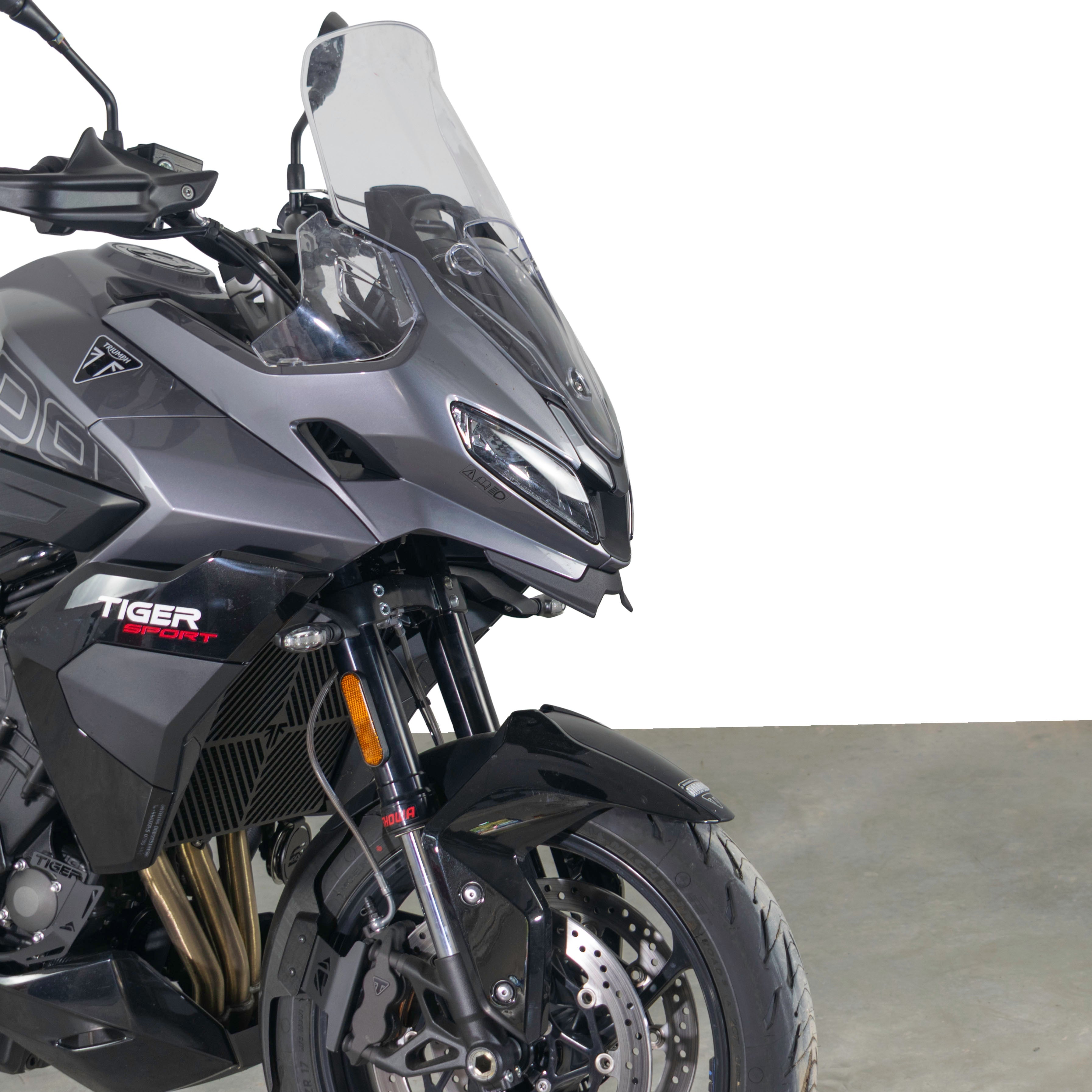 Pyramid Frontal Wing | Matte Black | Tiger Sport 800 2025>Current -  Shop name