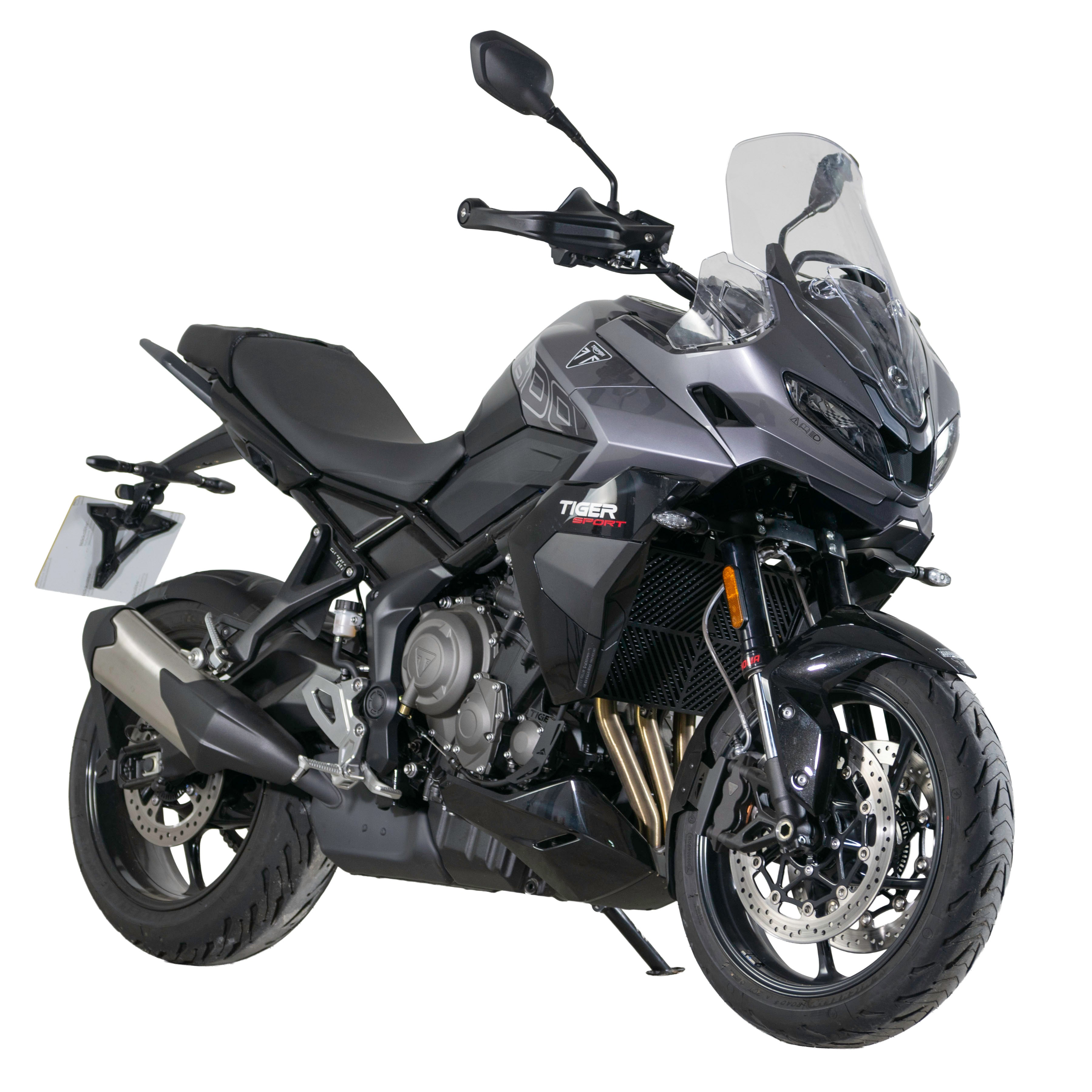 Pyramid Frontal Wing | Matte Black | Tiger Sport 800 2025>Current -  Shop name
