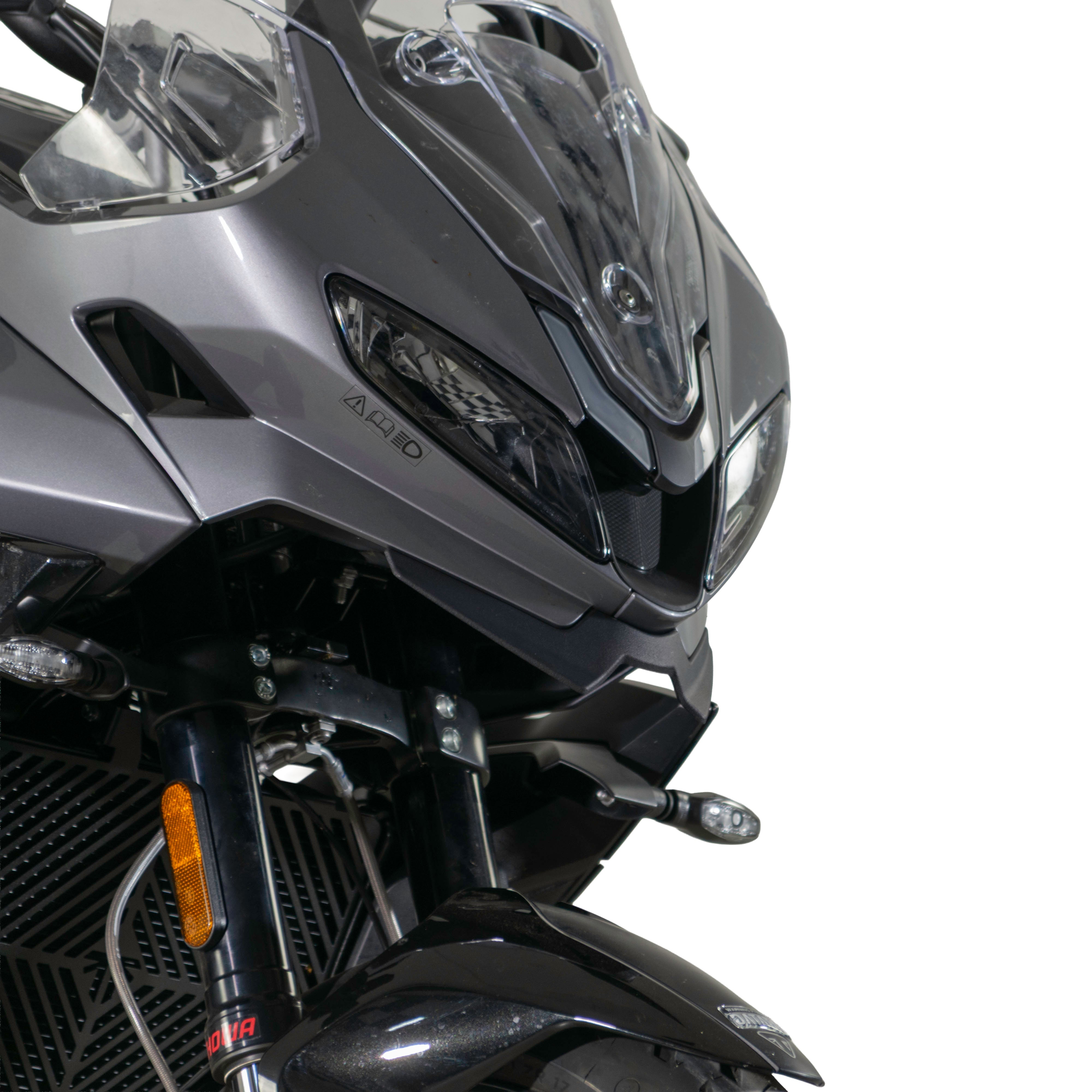 Pyramid Frontal Wing | Matte Black | Tiger Sport 800 2025>Current -  Shop name