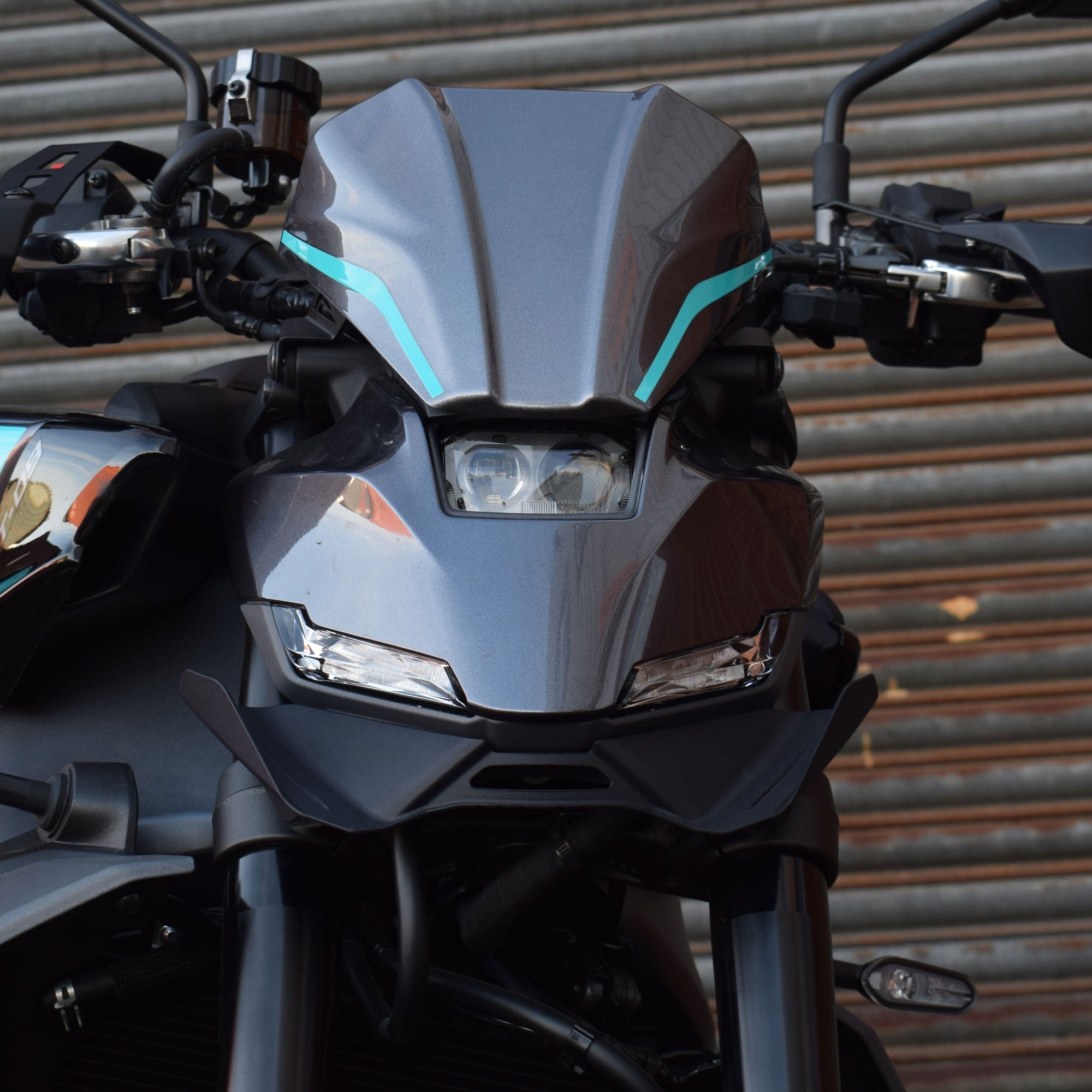 Pyramid Frontal Wing | Matte Black | Yamaha MT-09 2024>Current-Screens-Pyramid Motorcycle Accessories