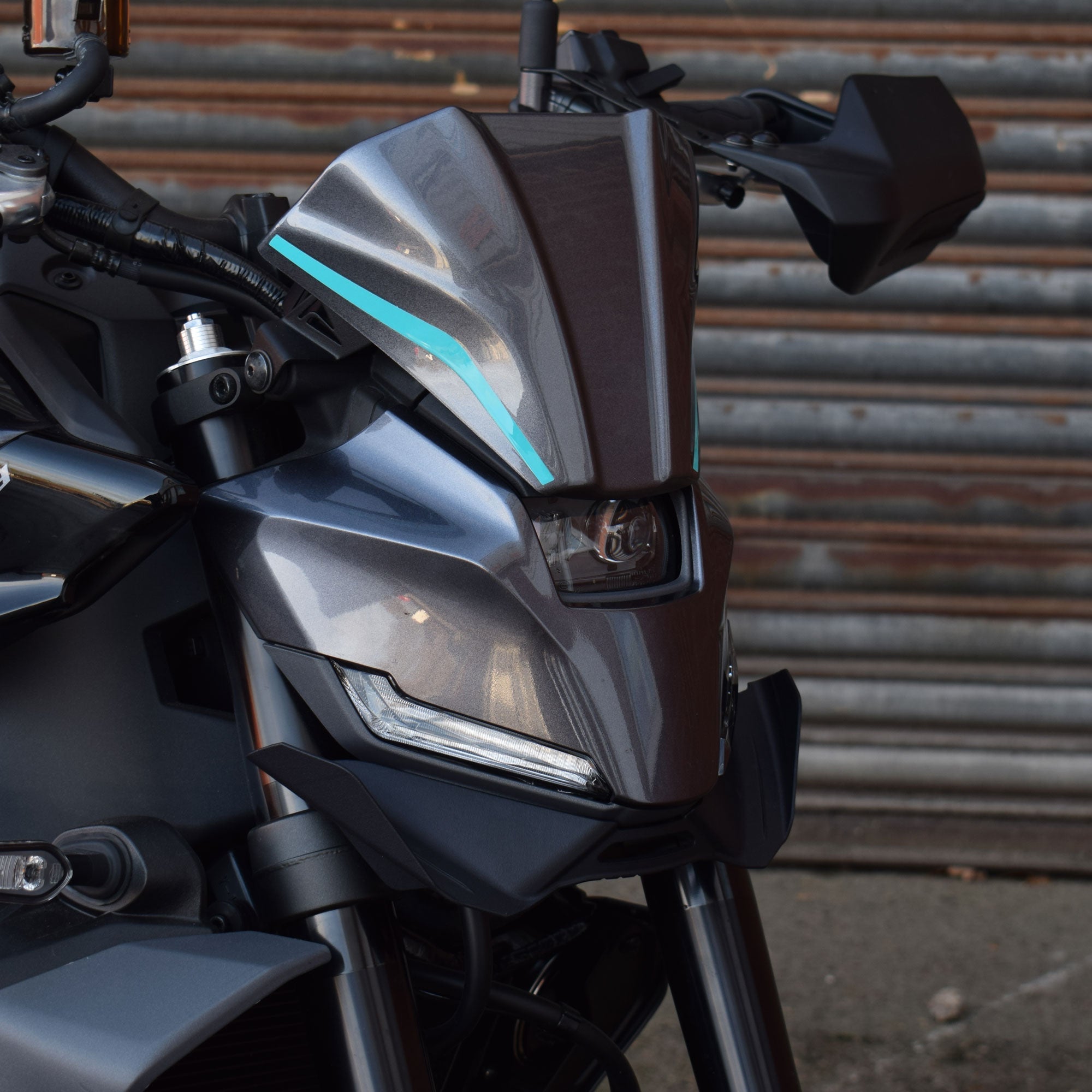 Pyramid Frontal Wing | Matte Black | Yamaha MT-09 2024>Current-38250M-Screens-Pyramid Motorcycle Accessories