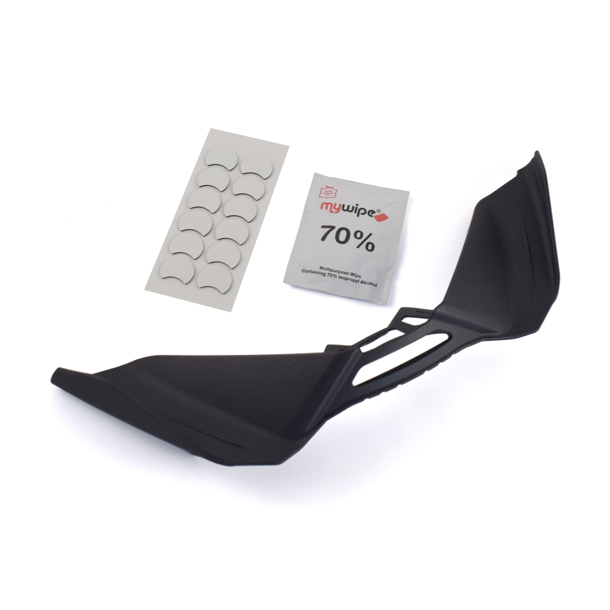 Pyramid Frontal Wing | Matte Black | Yamaha MT-09 SP 2024>Current -   Pyramid Motorcycle Accessories