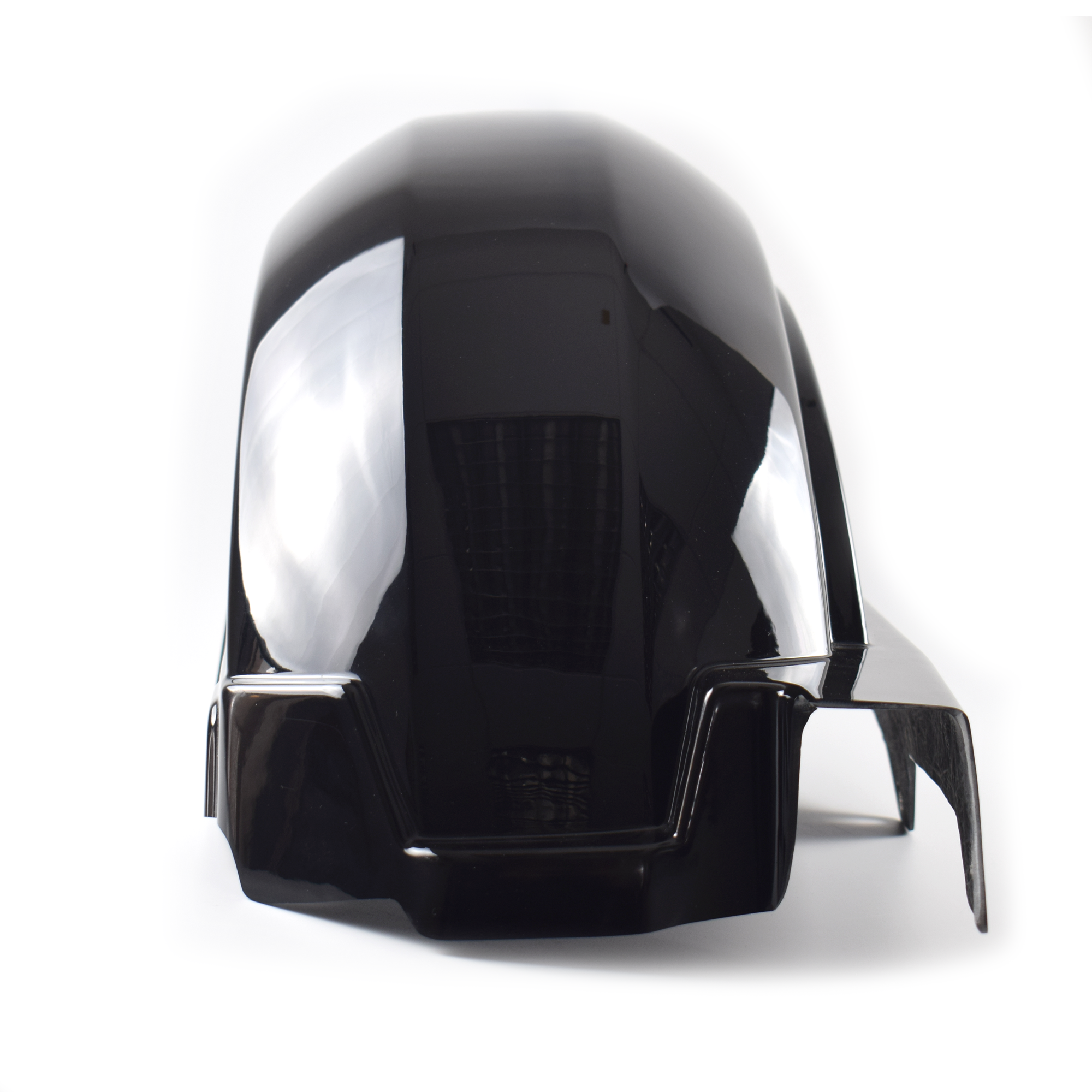 Pyramid Full Rear Hugger | Gloss Black | Honda NC 700 X 2012>Current-Huggers-Pyramid Motorcycle Accessories