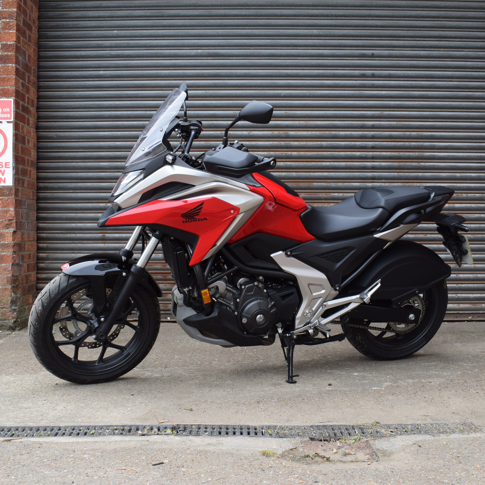 Pyramid Full Rear Hugger | Matte Black | Honda NC 700 S 2012>Current-Huggers-Pyramid Motorcycle Accessories