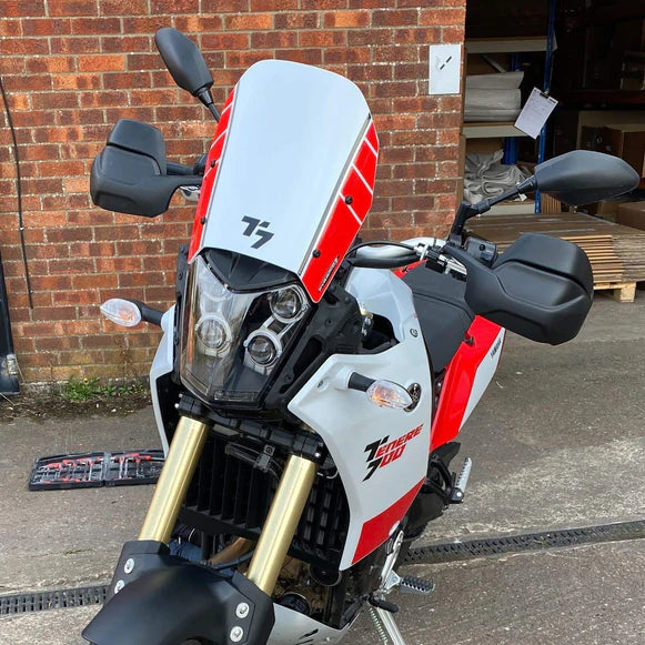 Pyramid Handguard Extensions | Matte Black | Yamaha Tenere 700 Rally Edition 2021>Current-Handguard Extensions-Pyramid Motorcycle Accessories