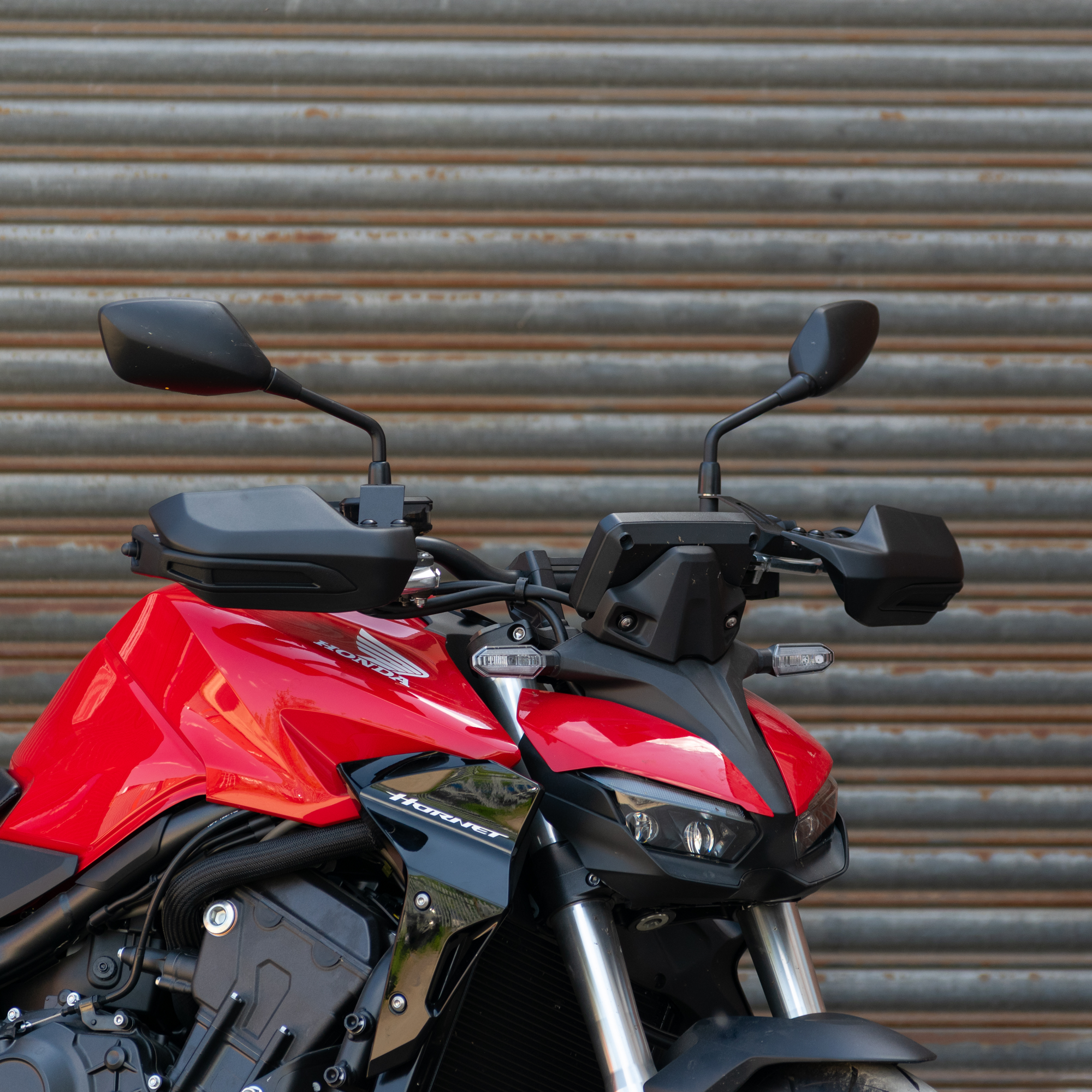 Pyramid Handguards | Matte Black | Honda CB1000 Hornet inc SP 2025>Current -  Shop name