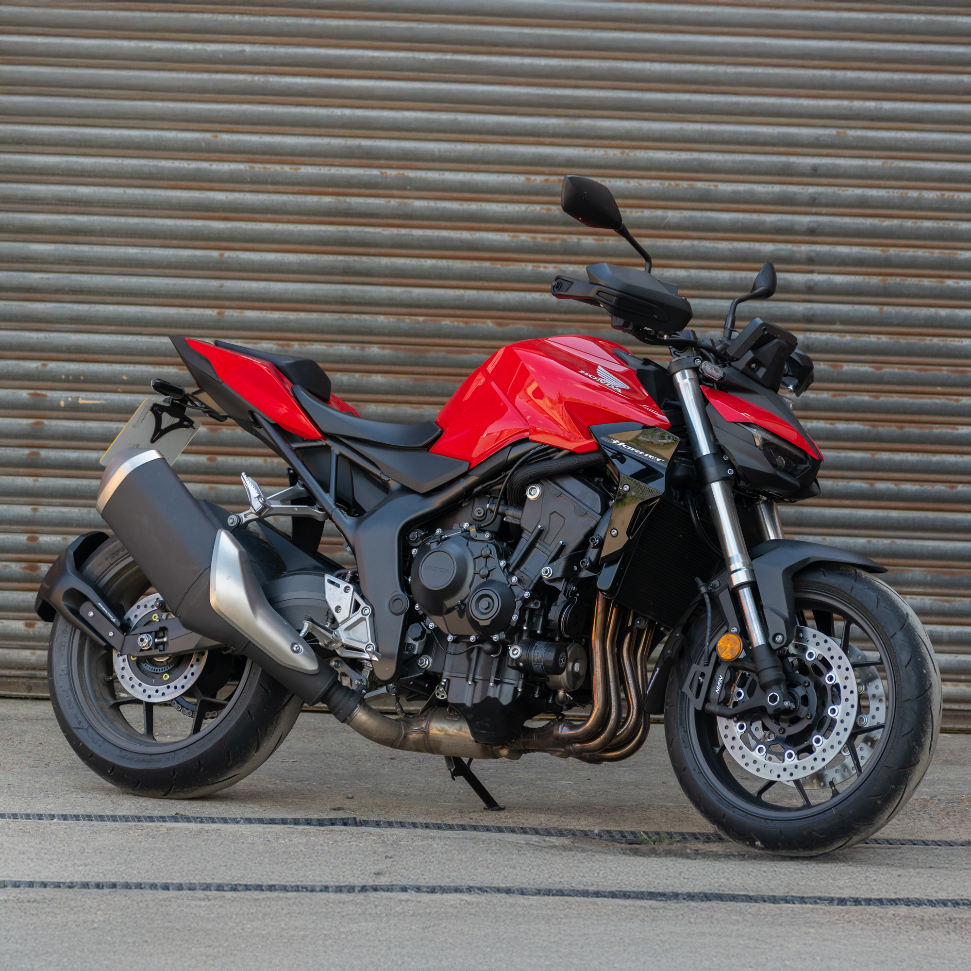 Pyramid Handguards | Matte Black | Honda CB1000 Hornet inc SP 2025>Current -  Shop name