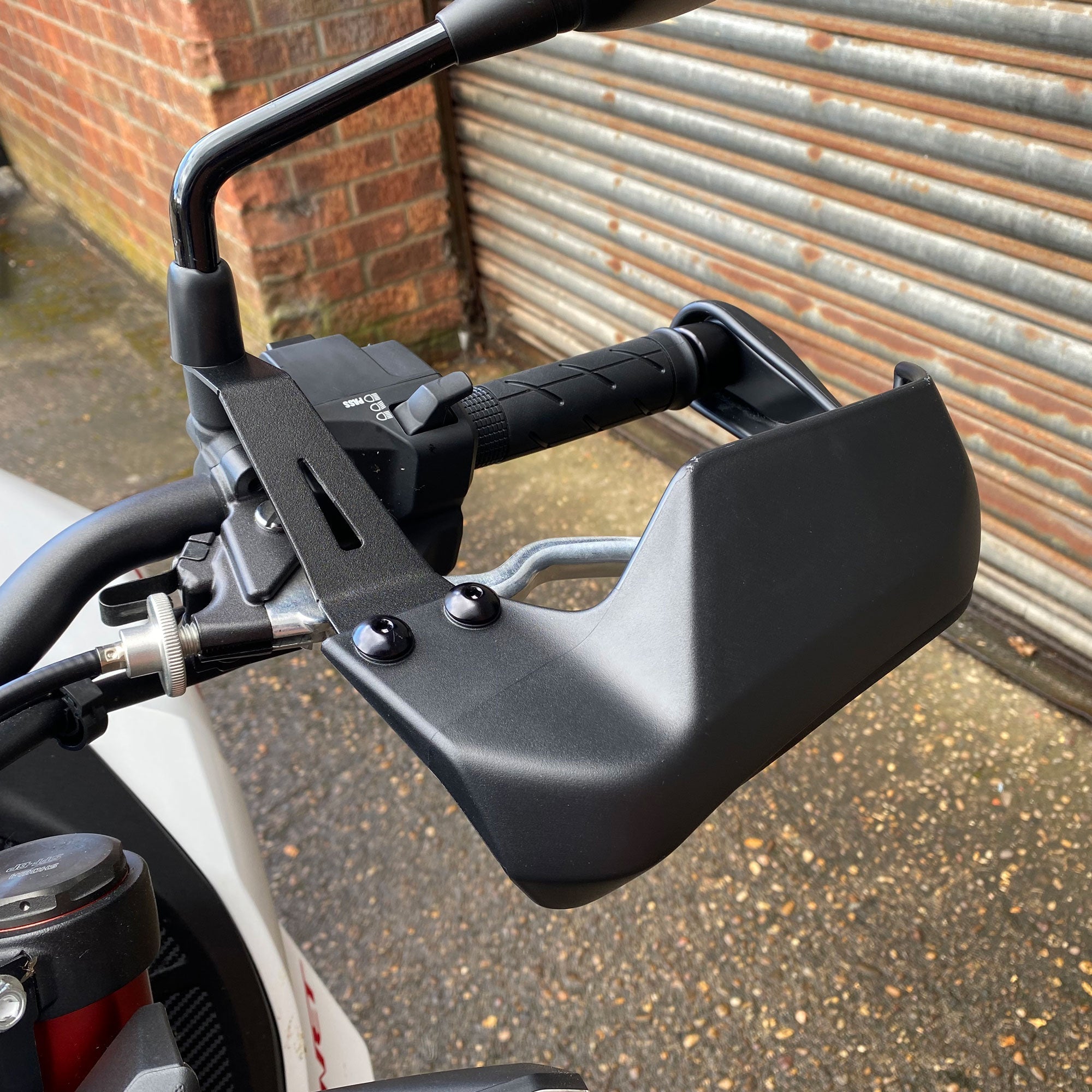 Pyramid Handguards | Matte Black | Honda CB750 Hornet 2023>2025 -  Shop name