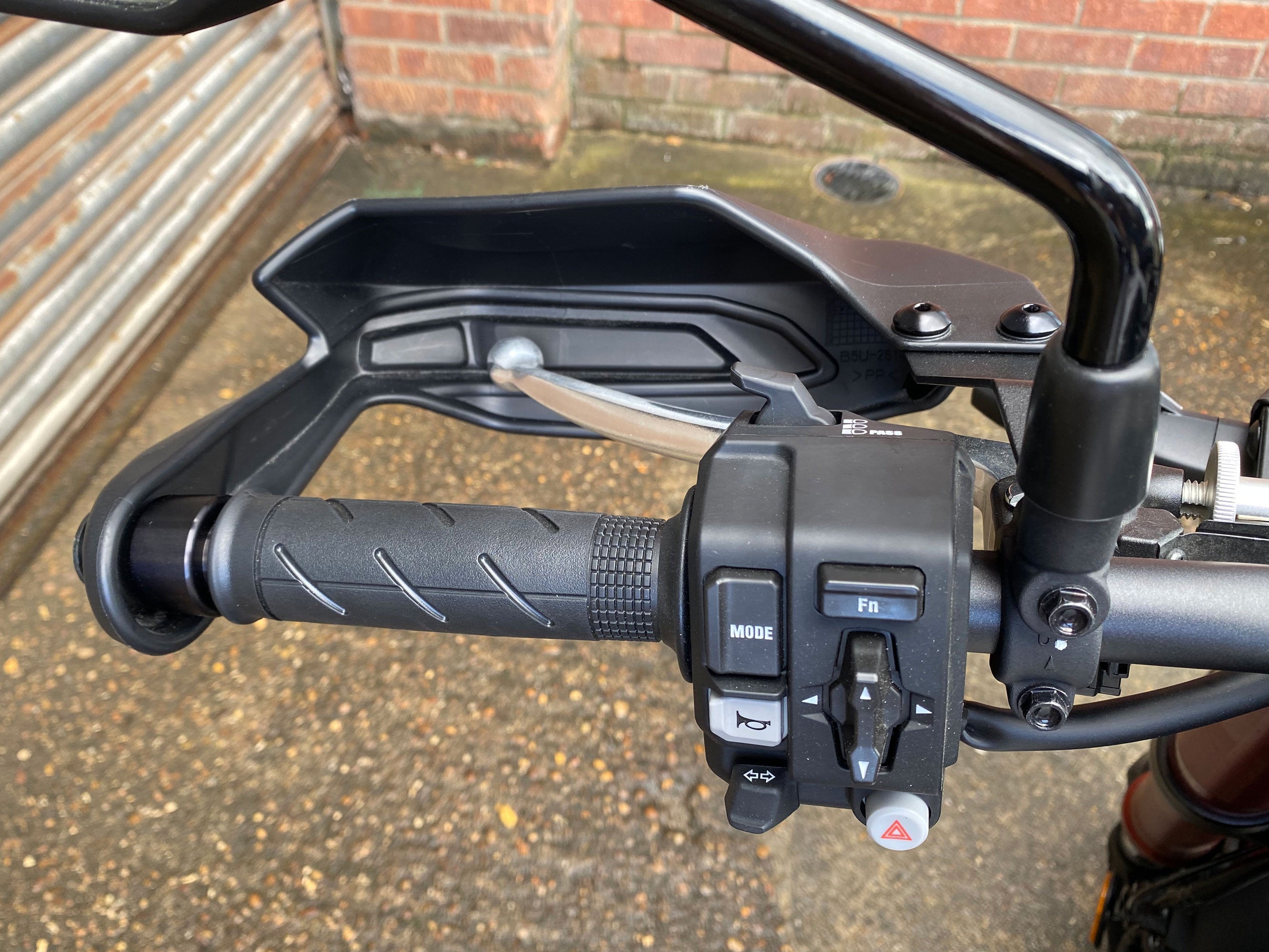 Pyramid Handguards | Matte Black | Honda CB750 Hornet 2023>2025 -  Shop name