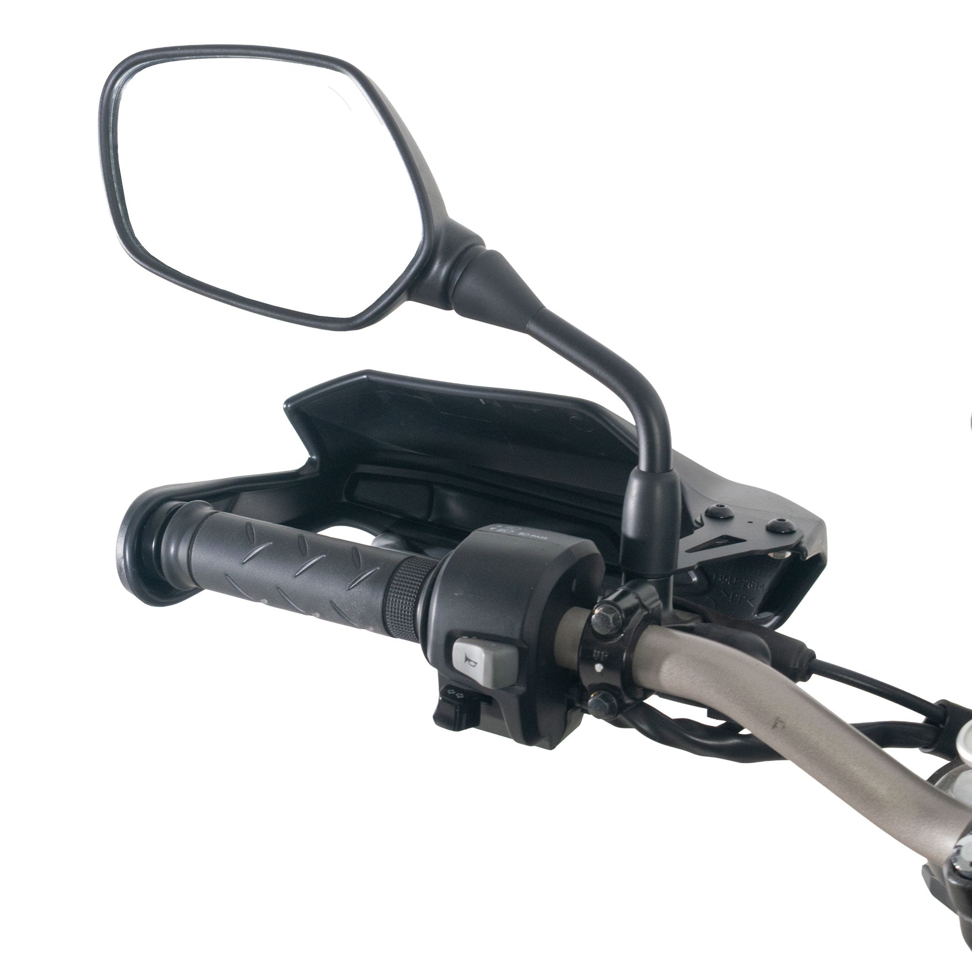 Pyramid Handguards | Matte Black | Honda GB350S 2025>Current -  Shop name