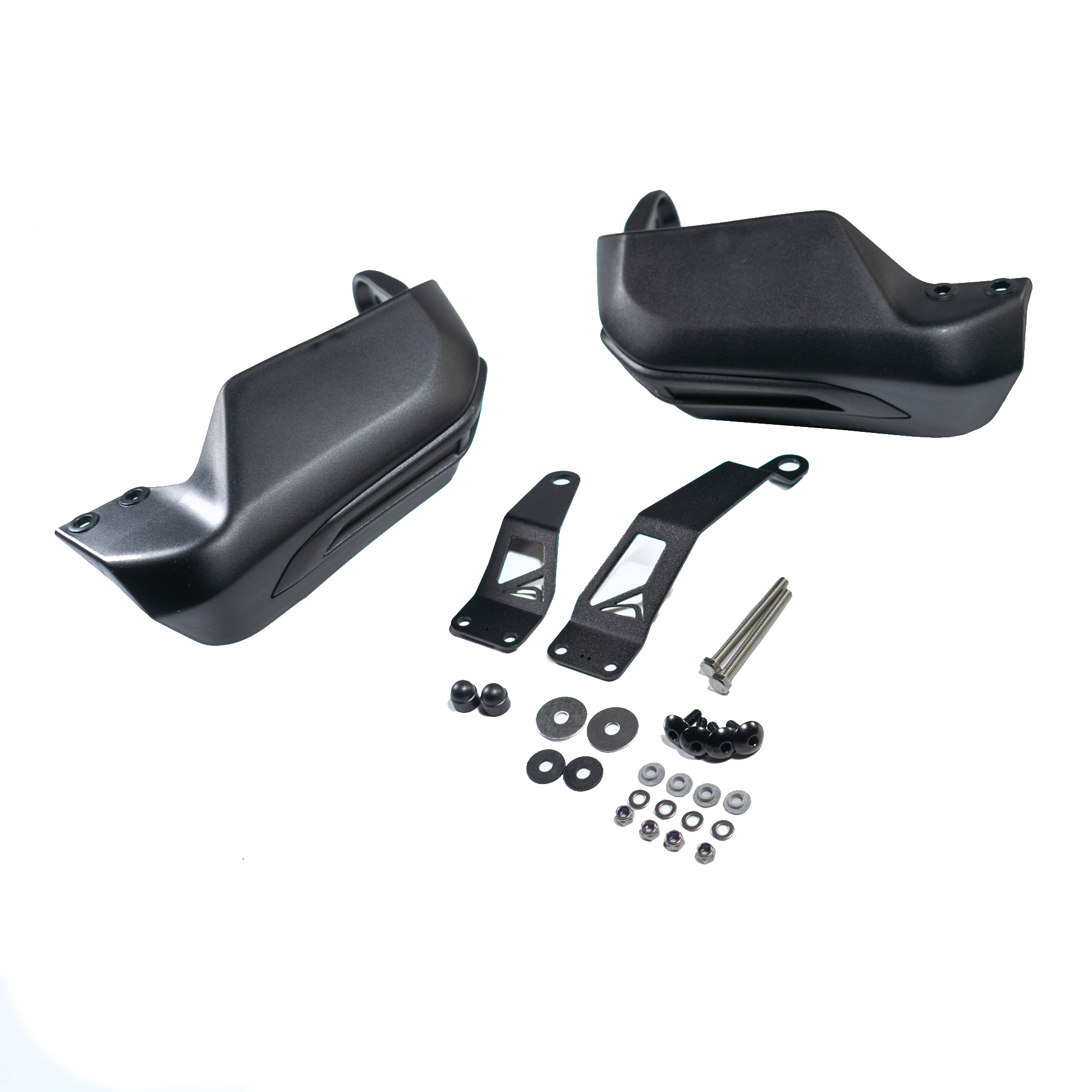 Pyramid Handguards | Matte Black | Moto Guzzi V7 Stone 2021>Current -  Shop name