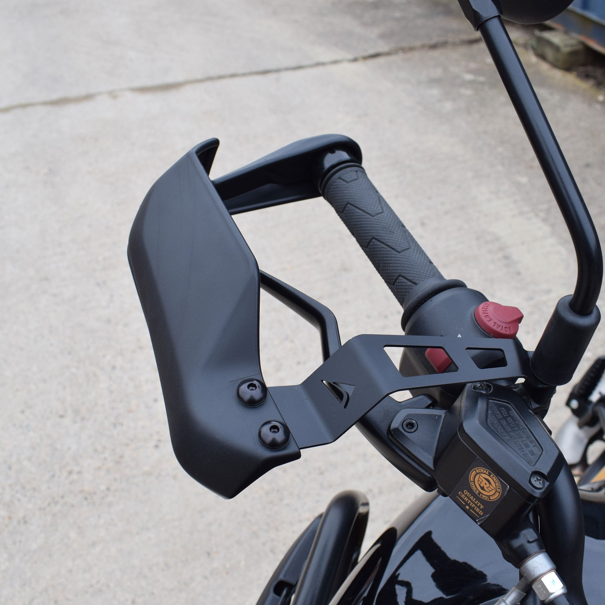 Pyramid Handguards | Matte Black | Royal Enfield Himalayan 450 2024>Current -  Shop name