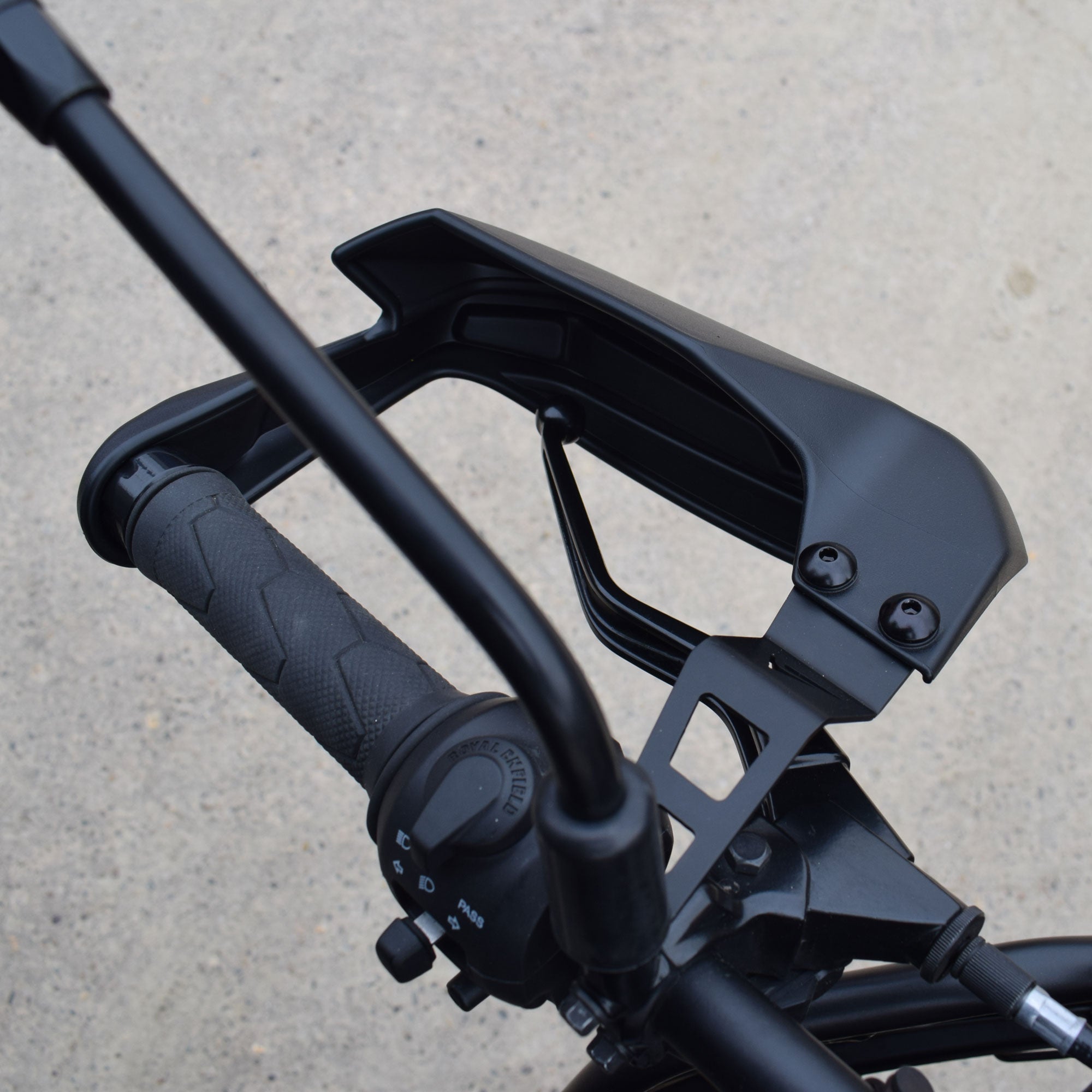 Pyramid Handguards | Matte Black | Royal Enfield Himalayan 450 2024>Current -  Shop name