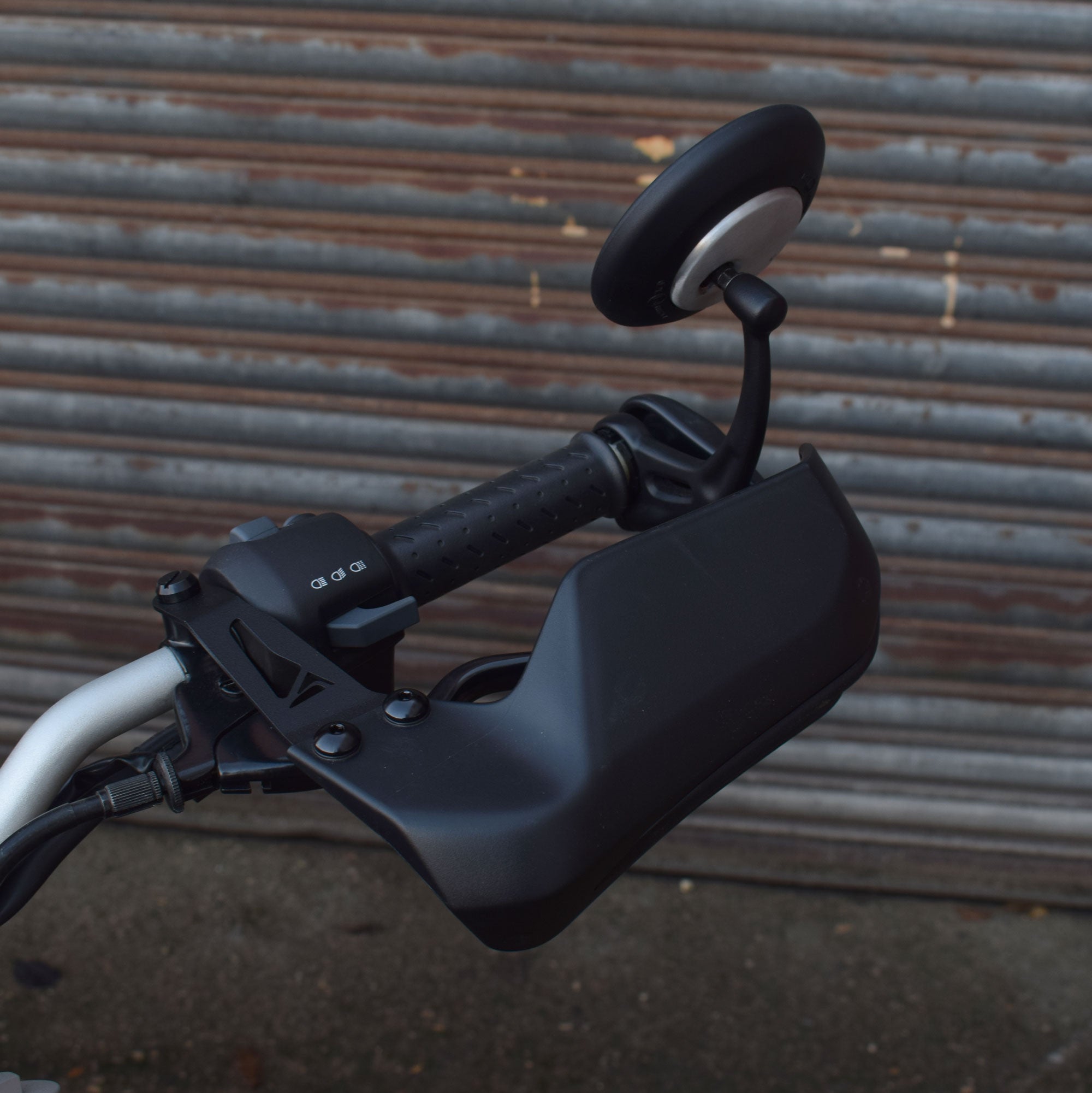 Pyramid Handguards | Matte Black | Triumph Speed 400 2024>Current-Handguards-Pyramid Motorcycle Accessories