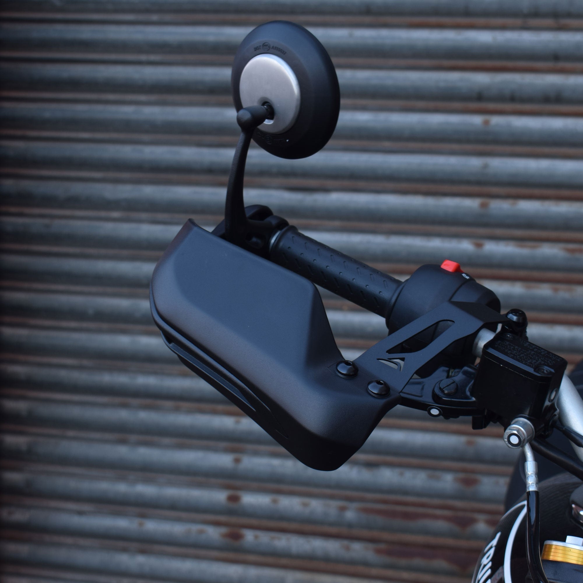 Pyramid Handguards | Matte Black | Triumph Speed 400 2024>Current-Handguards-Pyramid Motorcycle Accessories