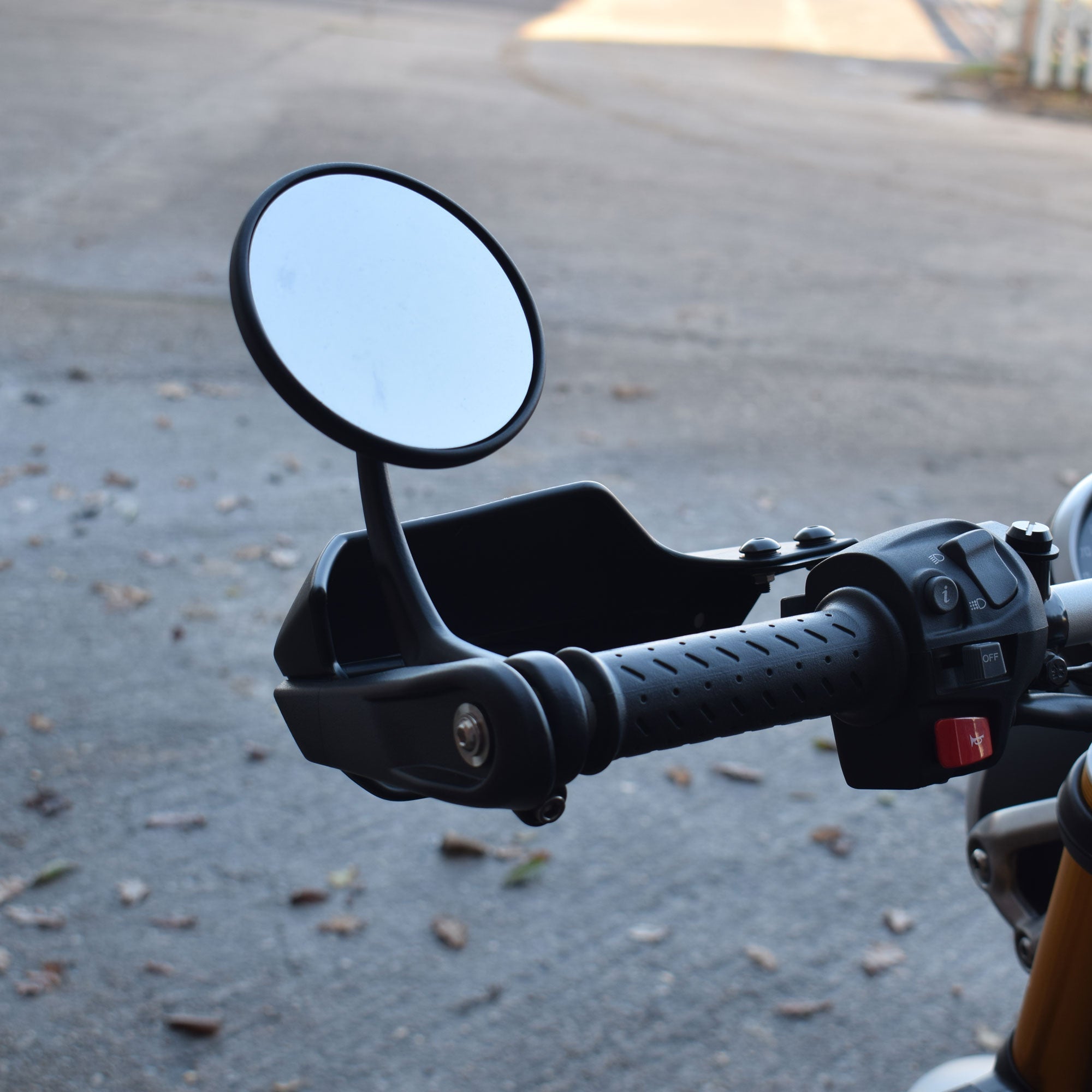 Pyramid Handguards | Matte Black | Triumph Speed 400 2024>Current-Handguards-Pyramid Motorcycle Accessories