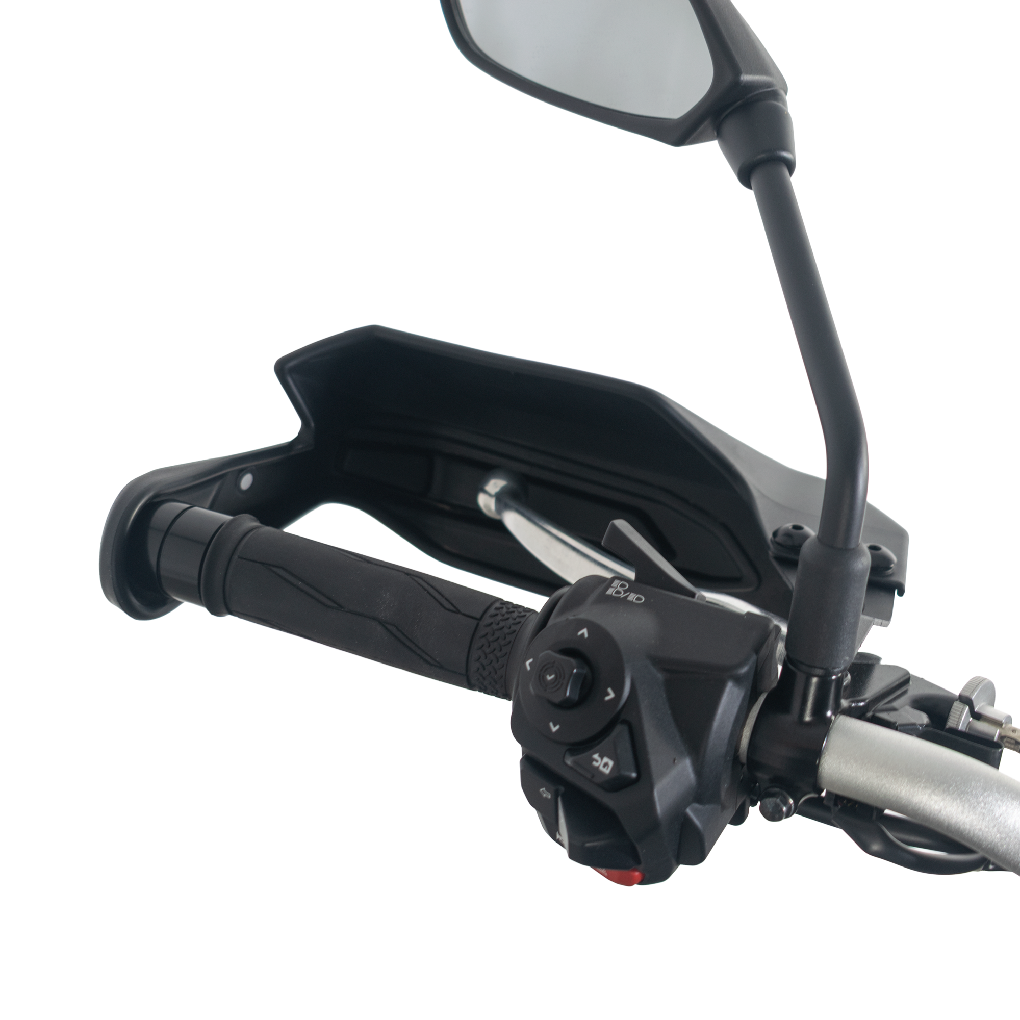 Pyramid Handguards | Matte Black | Yamaha MT-07 2025>Current-Handguards-Pyramid Motorcycle Accessories