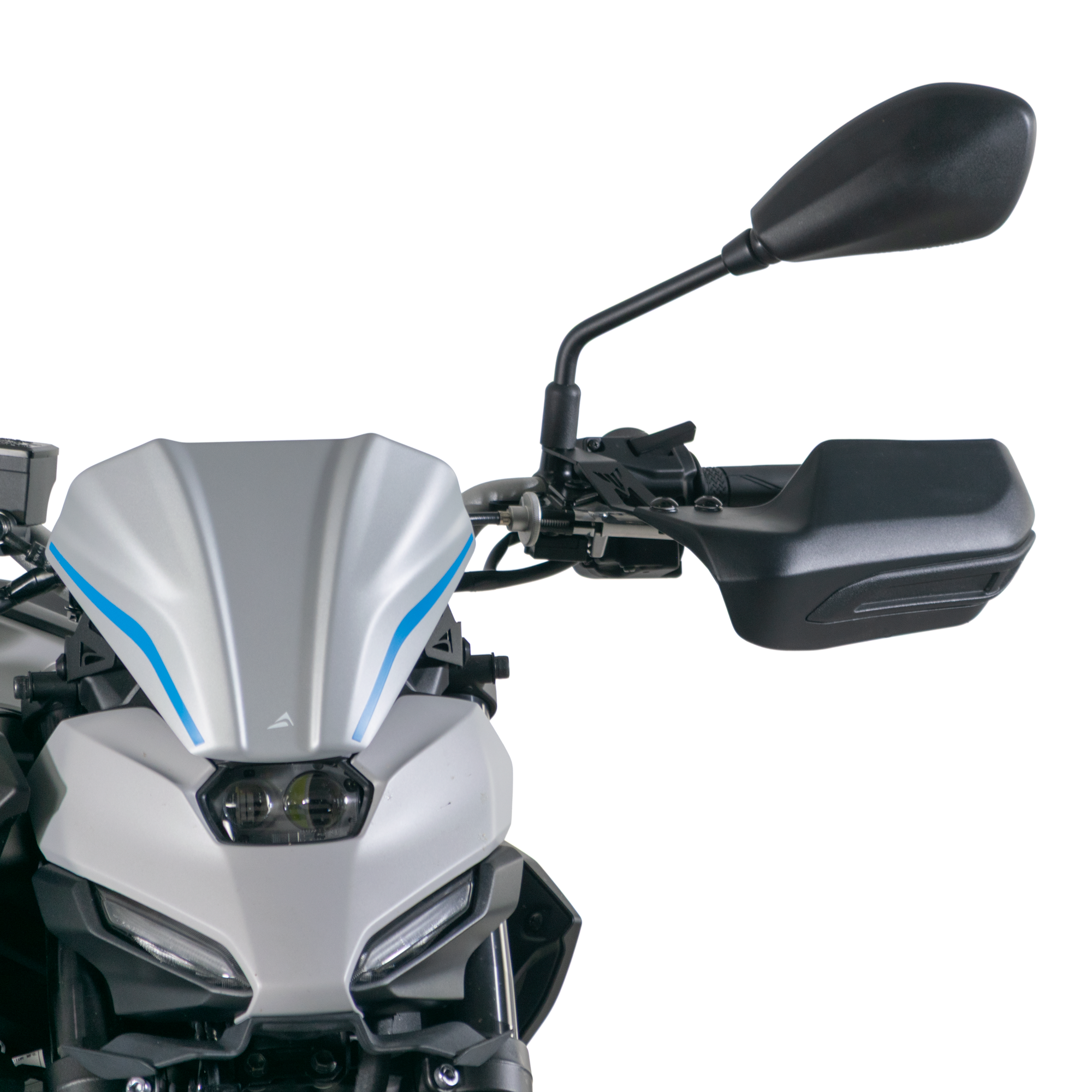 Pyramid Handguards | Matte Black | Yamaha MT-07 2025>Current-Handguards-Pyramid Motorcycle Accessories