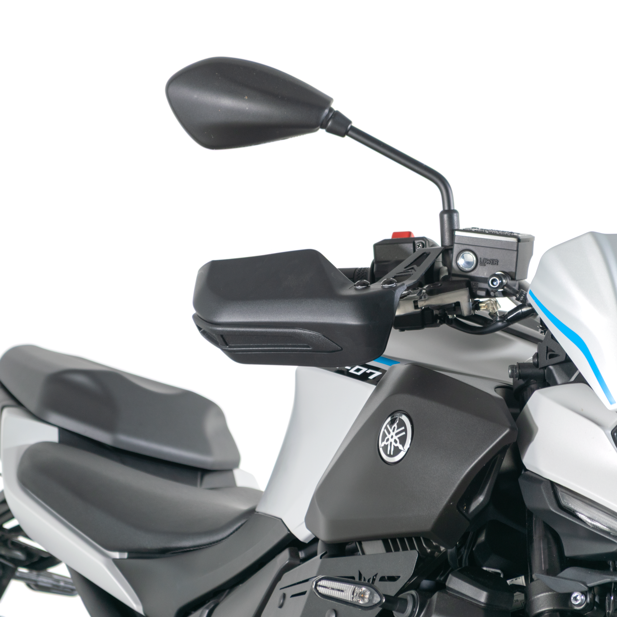 Pyramid Handguards | Matte Black | Yamaha MT-07 2025>Current-Handguards-Pyramid Motorcycle Accessories