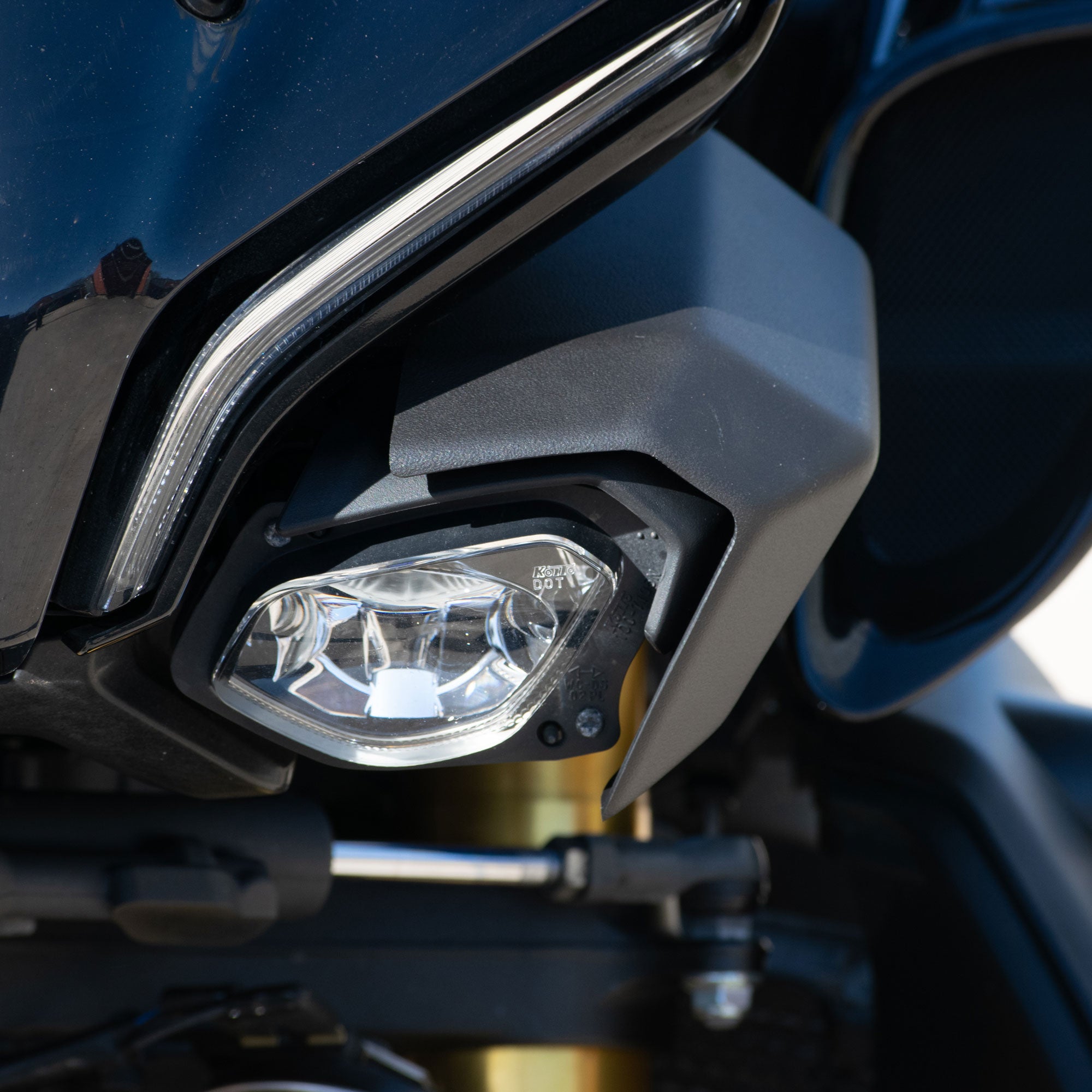 Pyramid Headlight Shrouds | Matte Black | Yamaha MT-10 inc SP 2022>Current-Decals-Pyramid Motorcycle Accessories