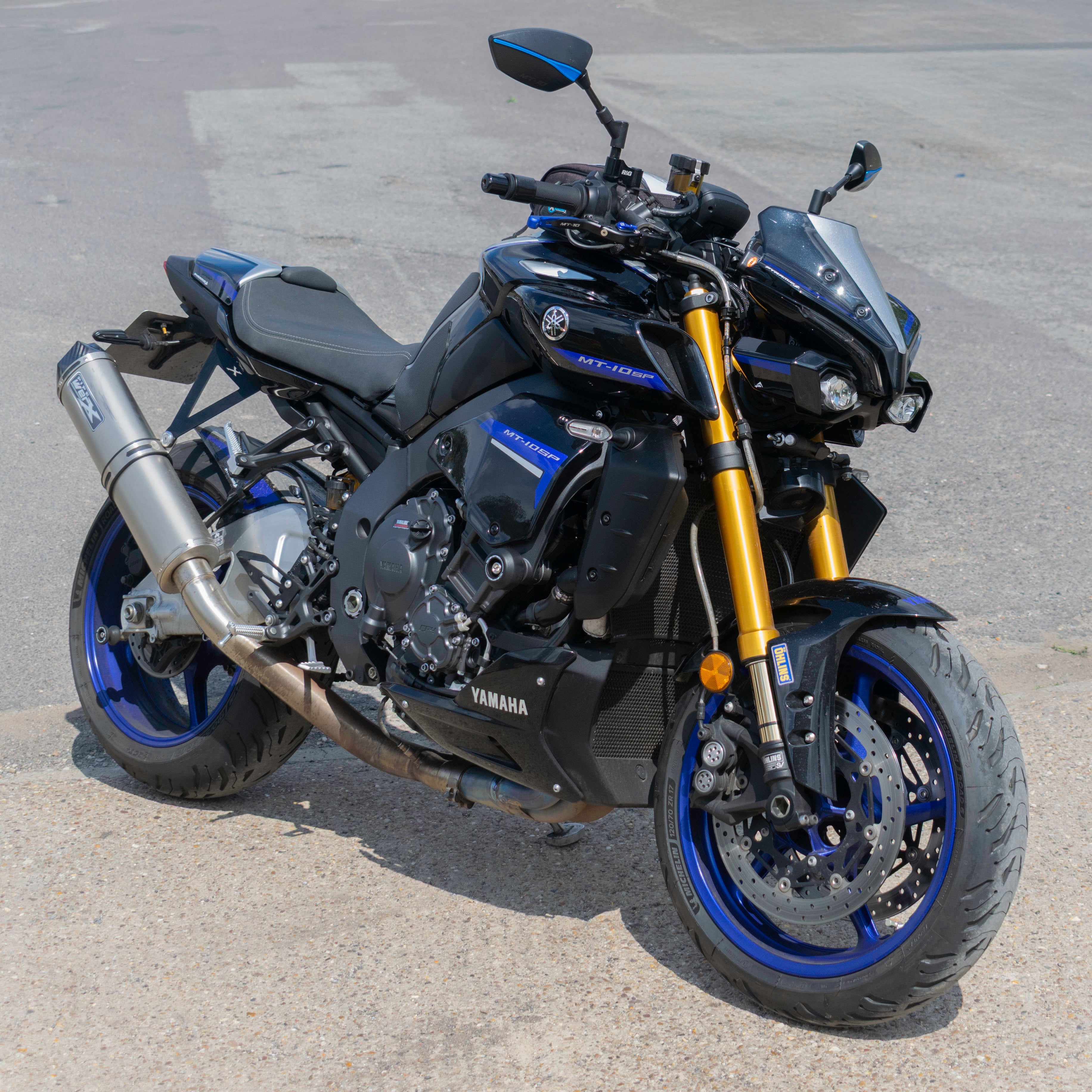 Pyramid Headlight Shrouds | Midnight Black (USA: Raven Black) | Yamaha MT-10 inc SP 2022>Current-Decals-Pyramid Motorcycle Accessories
