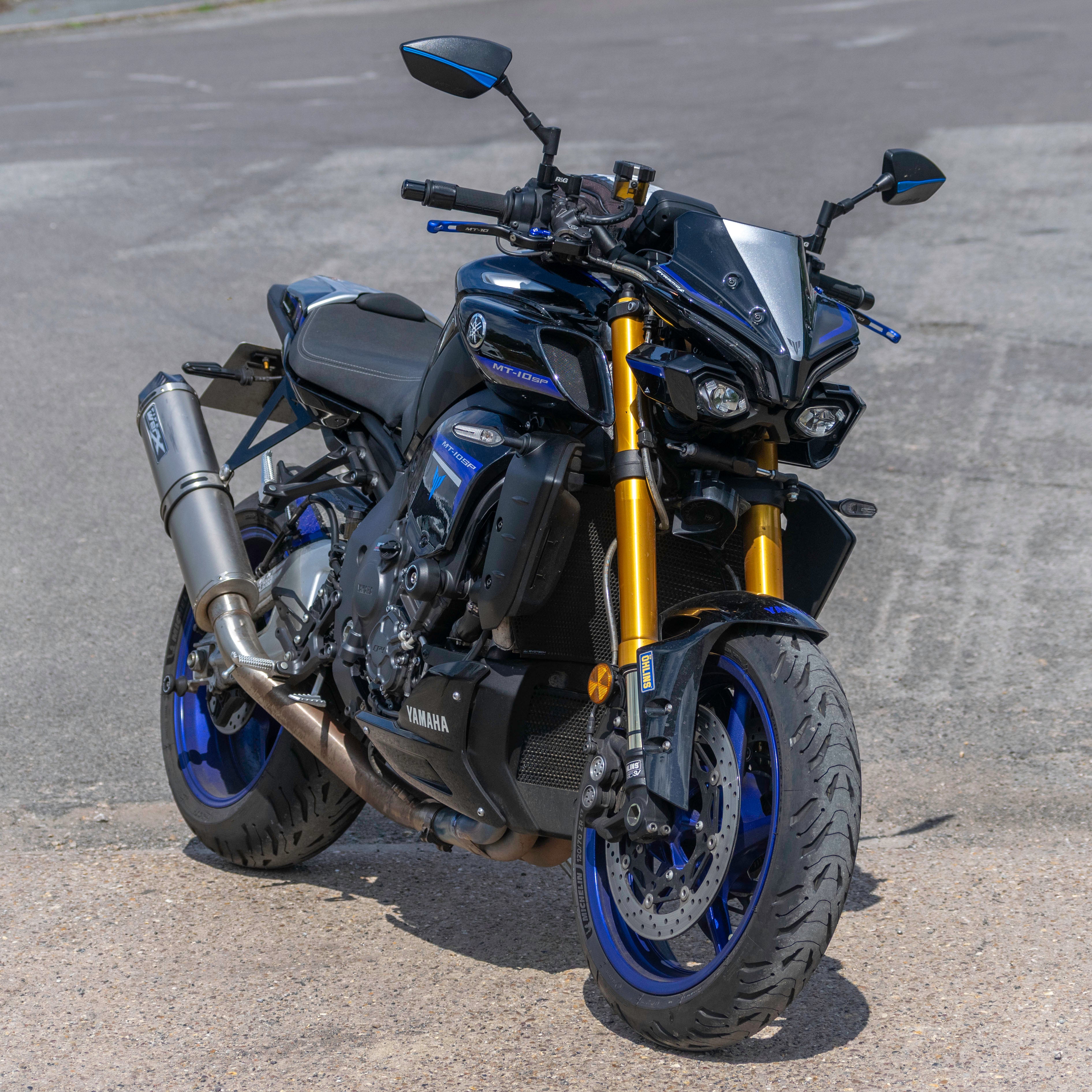 Pyramid Headlight Shrouds | Midnight Black (USA: Raven Black) | Yamaha MT-10 inc SP 2022>Current-Decals-Pyramid Motorcycle Accessories