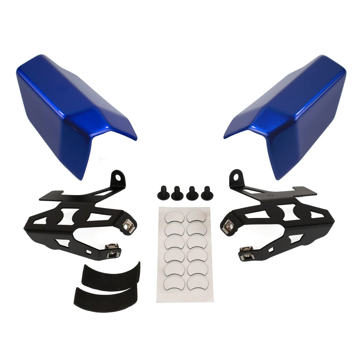 Pyramid Headlight Shrouds | Tech Black | Yamaha MT-10 2022>Current-Decals-Pyramid Motorcycle Accessories