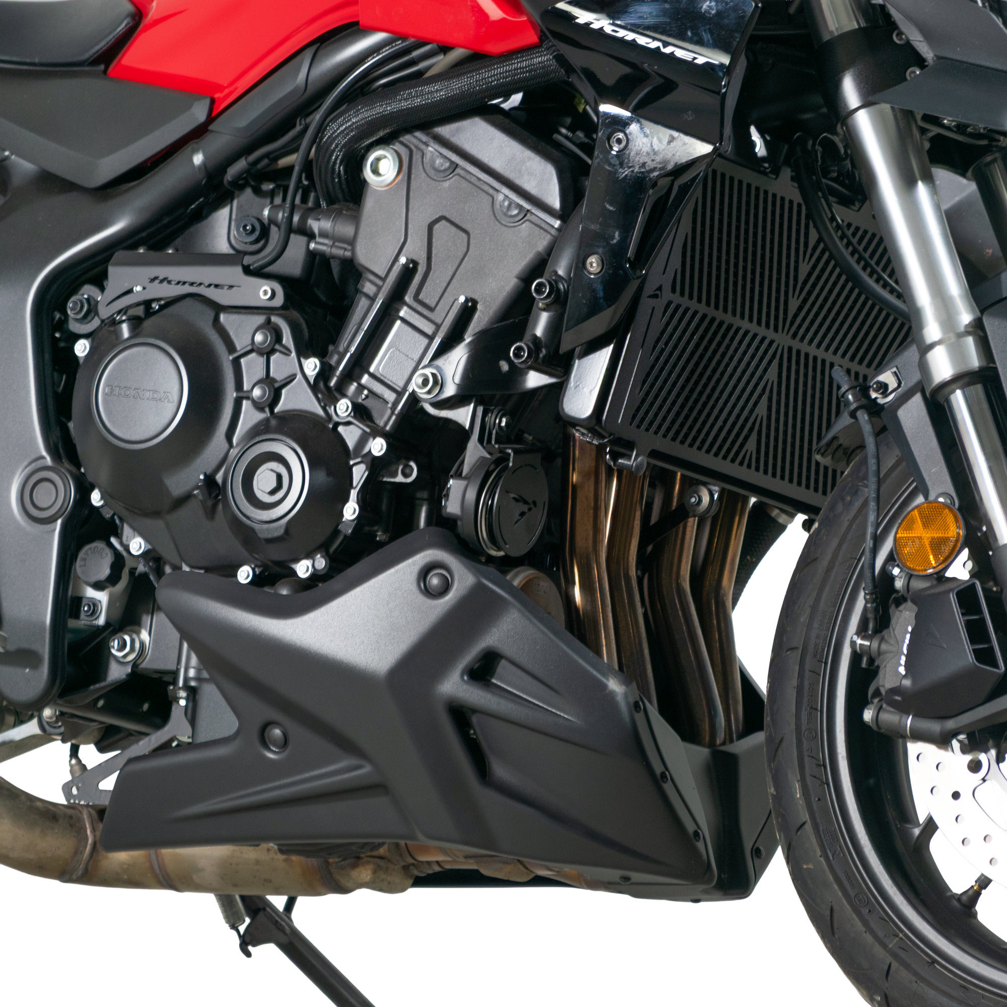 Pyramid Horn Cover | Black | Honda CB1000 Hornet inc SP 2025>Current -  Shop name