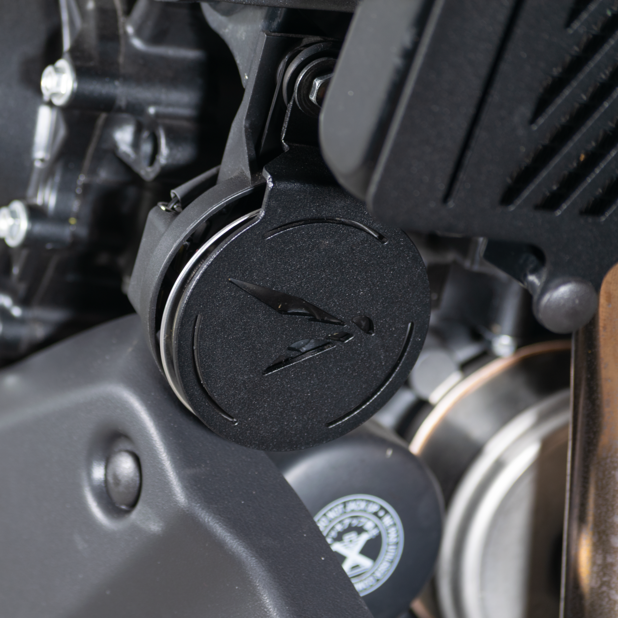 Pyramid Horn Cover | Black | Honda CB1000 Hornet inc SP 2025>Current -   Pyramid Motorcycle Accessories