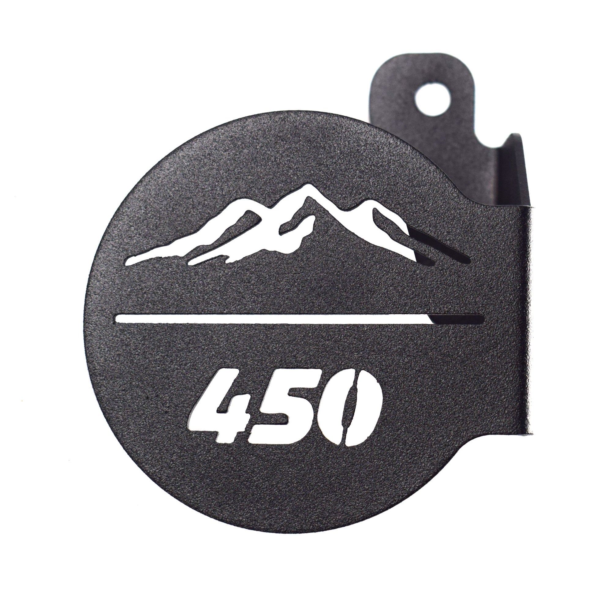 Pyramid Horn Cover | Black | Royal Enfield Guerrilla 450 2024>Current-Radiator Guards-Pyramid Motorcycle Accessories