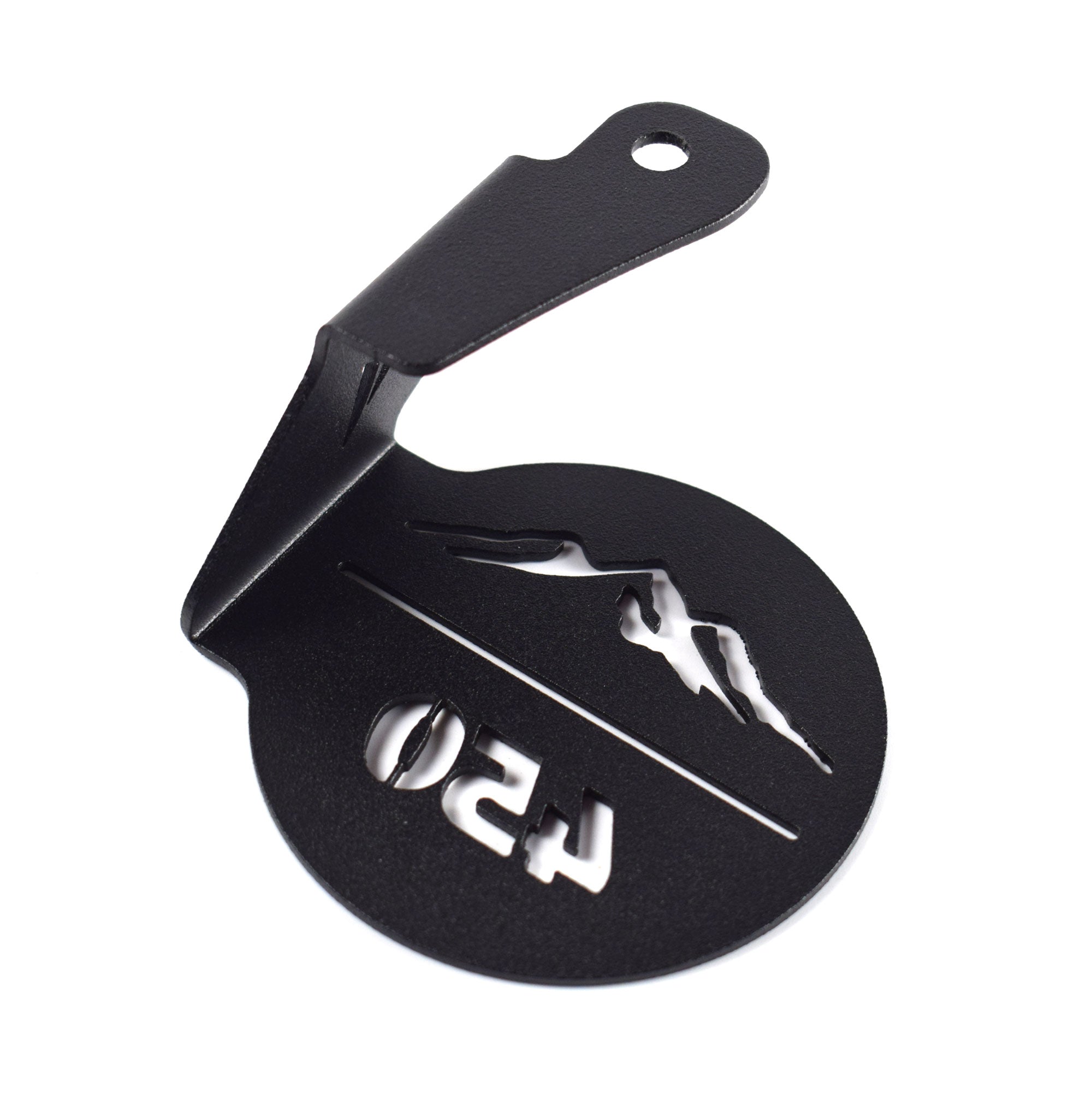 Pyramid Horn Cover | Black | Royal Enfield Guerrilla 450 2024>Current-Radiator Guards-Pyramid Motorcycle Accessories