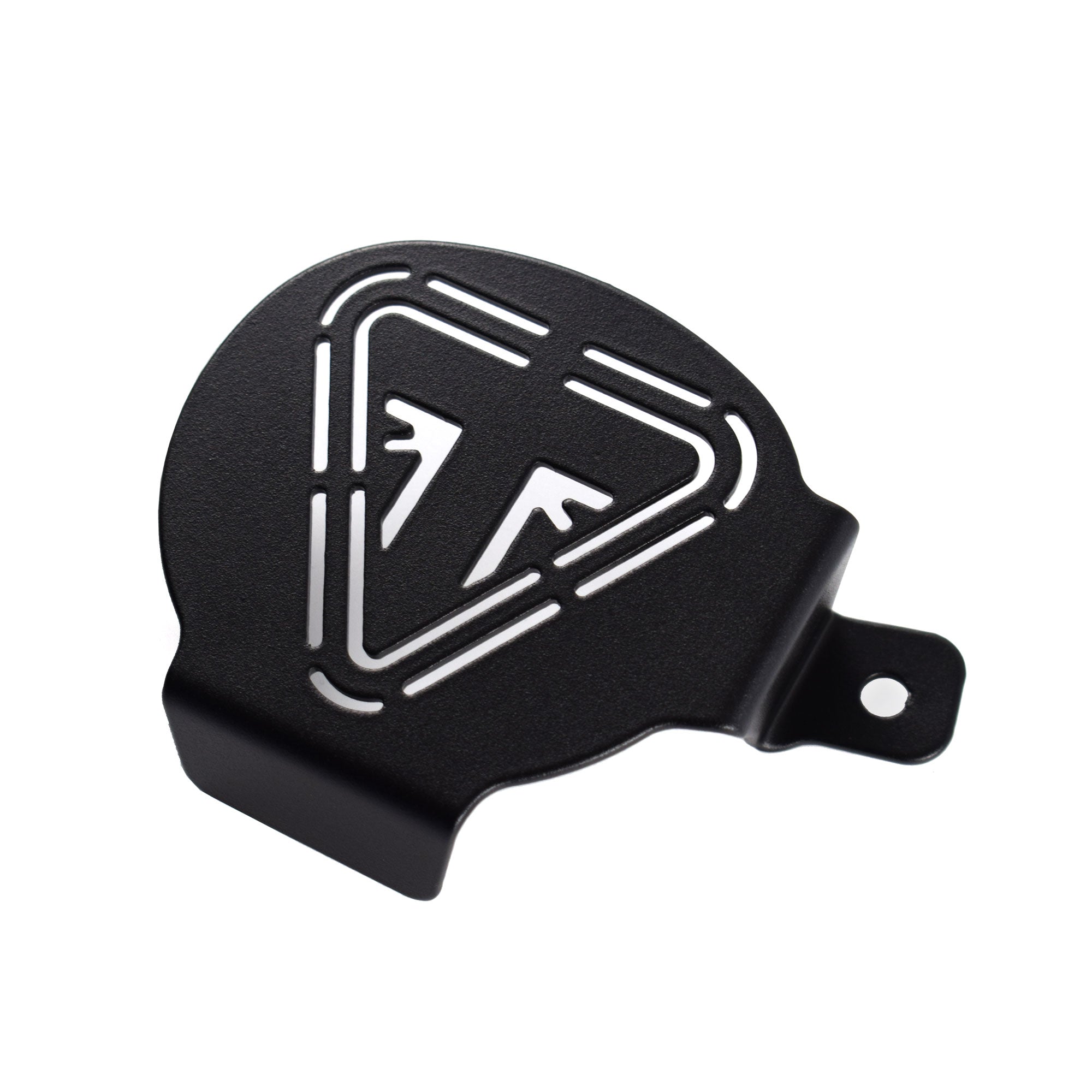 Pyramid Horn Cover | Black | Triumph Scrambler 400X 2024>Current-Radiator Guards-Pyramid Motorcycle Accessories