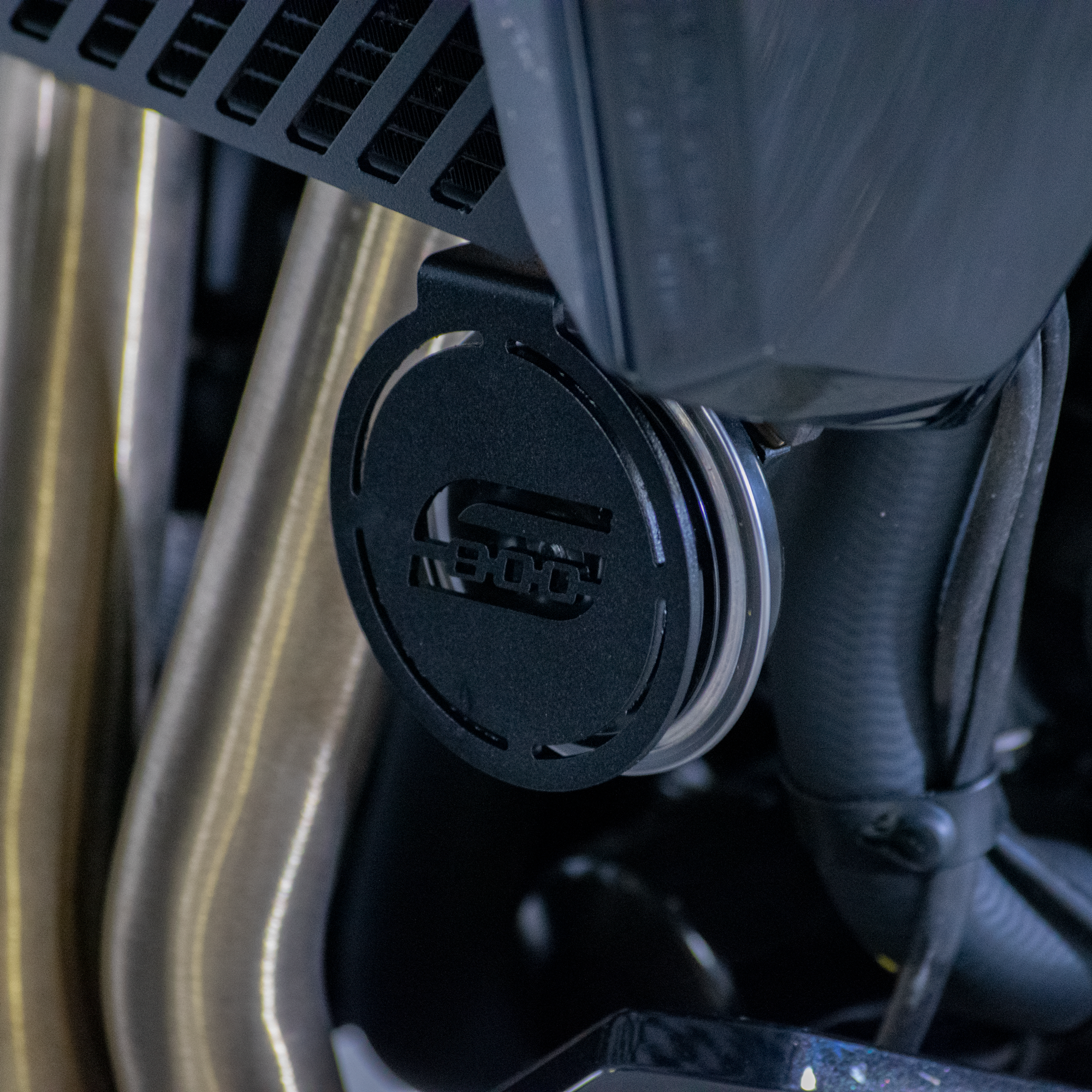 Pyramid Horn Cover | Black | Yamaha MT-07 2025>Current -   Pyramid Motorcycle Accessories
