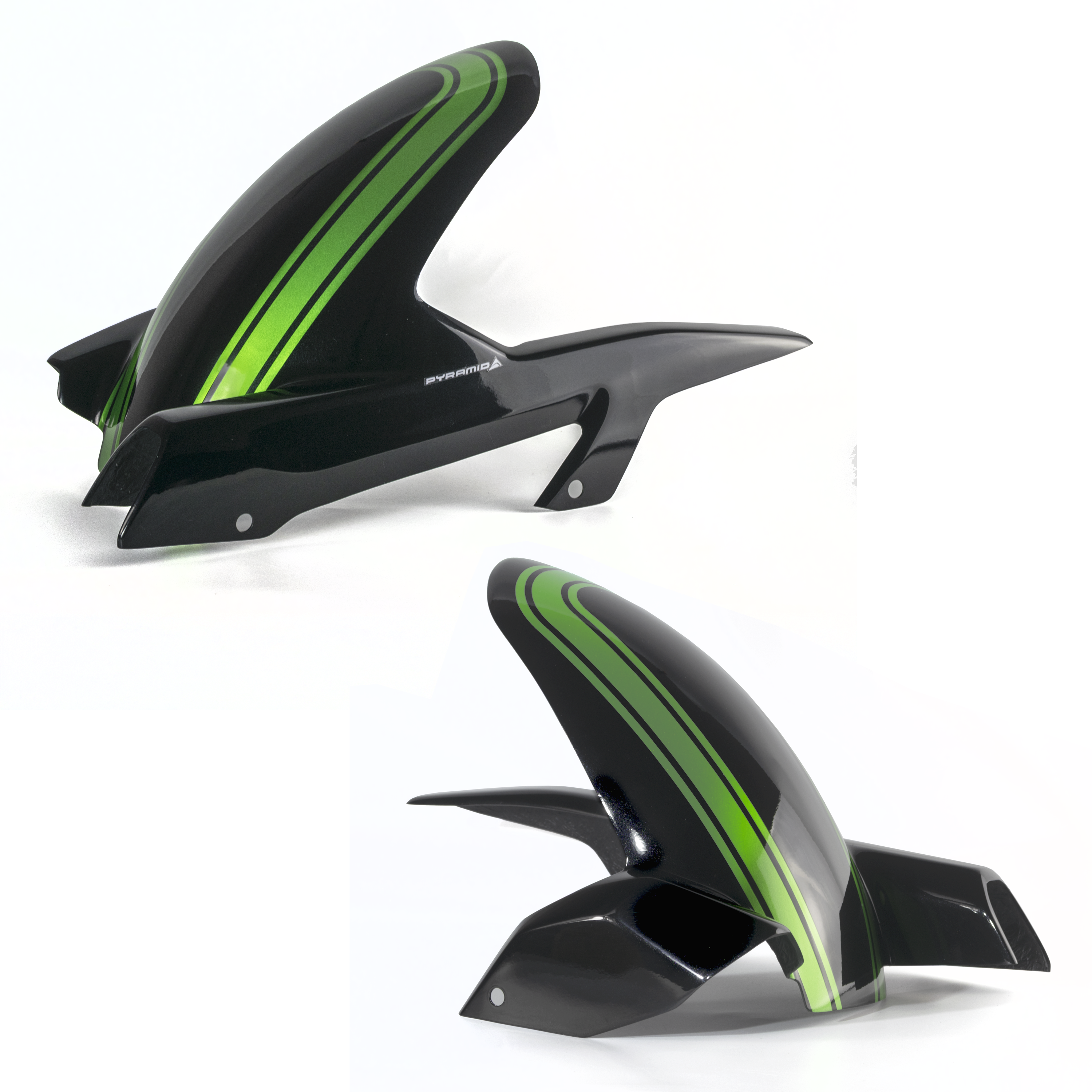 Pyramid Hugger | Diablo Black/Green Scheme | Kawasaki Z 900 RS 2025>Current -  Shop name