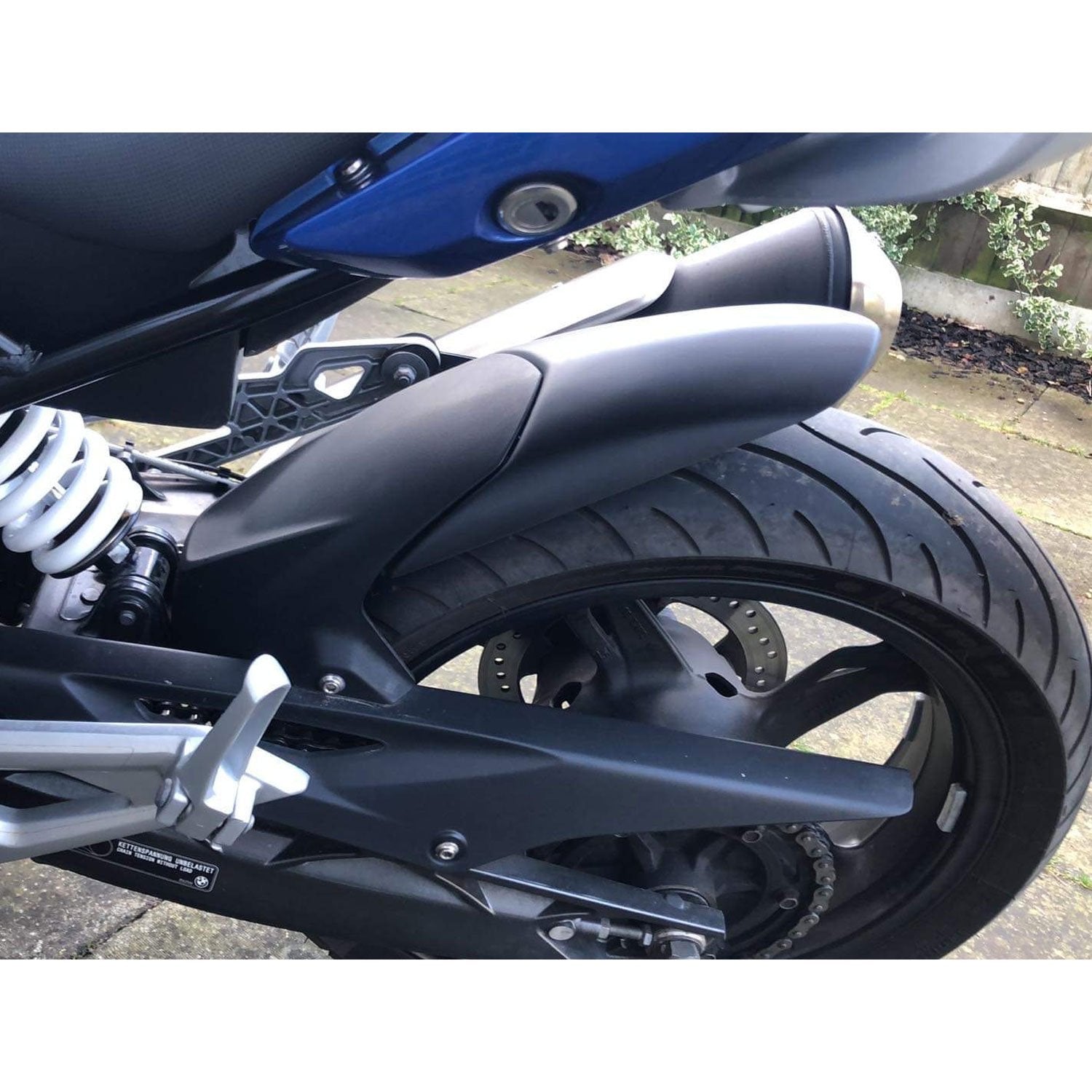 Pyramid Hugger Extension | Matte Black | BMW G 310 R 2016>Current -   Pyramid Motorcycle Accessories