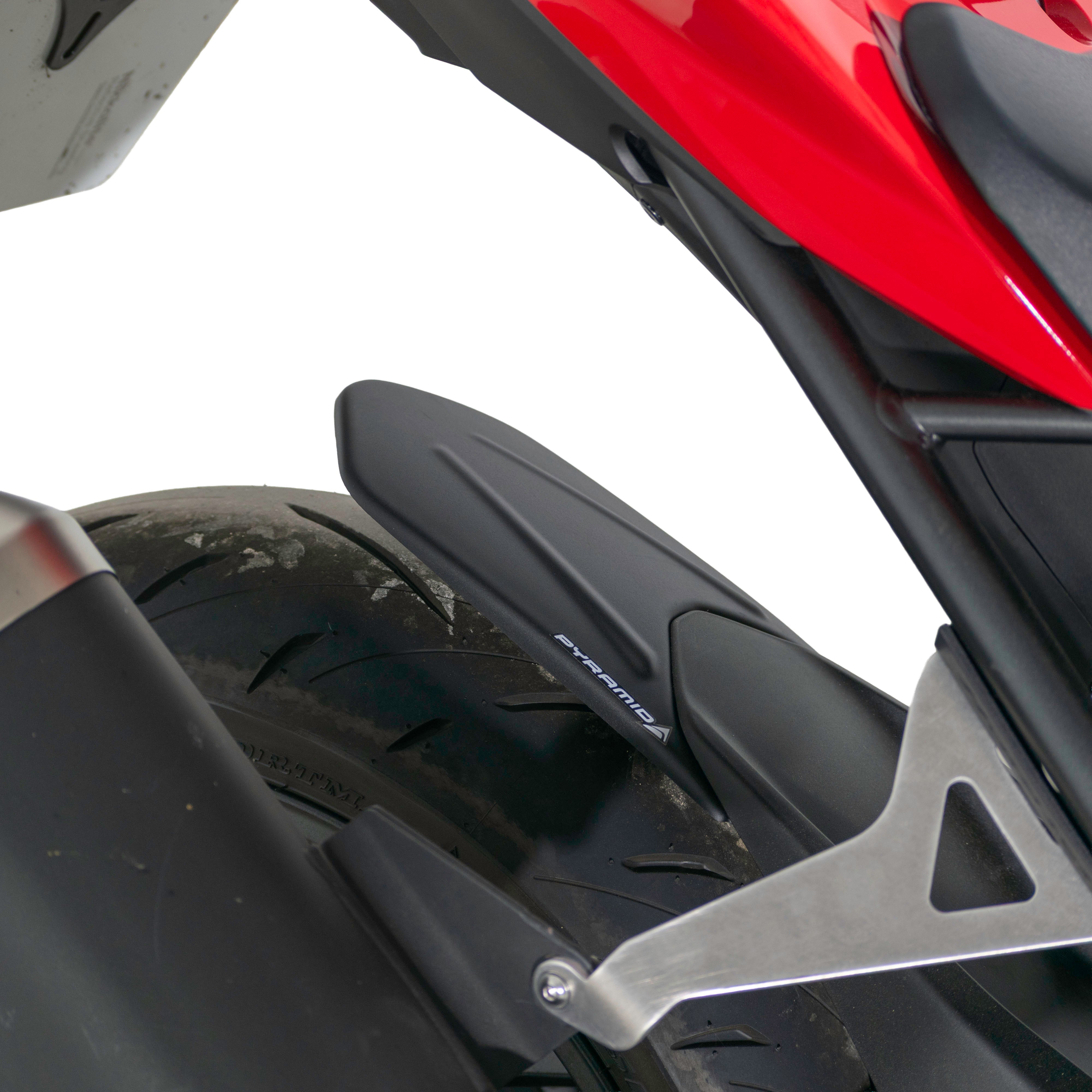 Pyramid Hugger Extension | Matte Black | Honda CB1000 Hornet inc SP 2025>Current -  Shop name