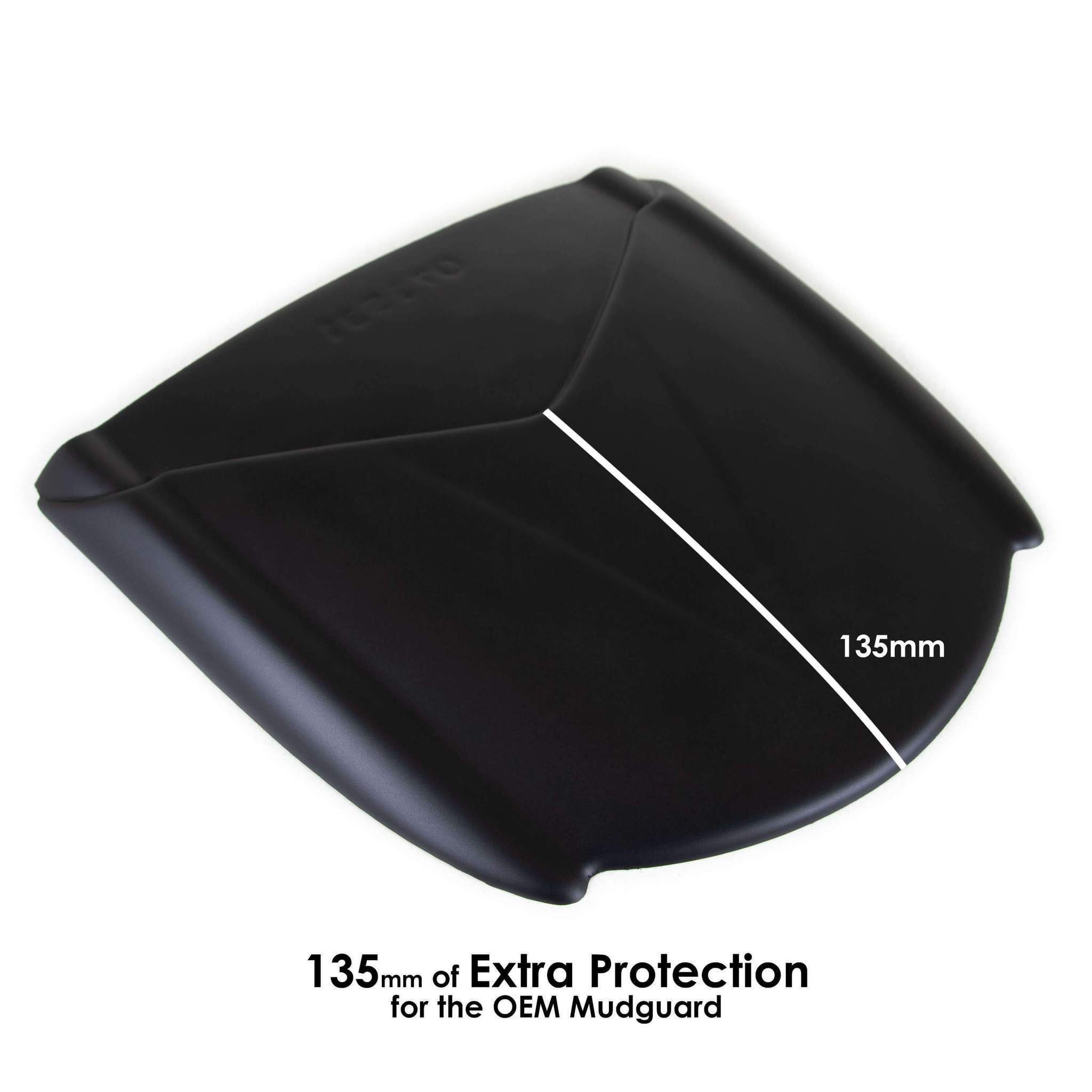 Pyramid Hugger Extension | Matte Black | Kawasaki Ninja 1100 SX 2025>Current -  Shop name