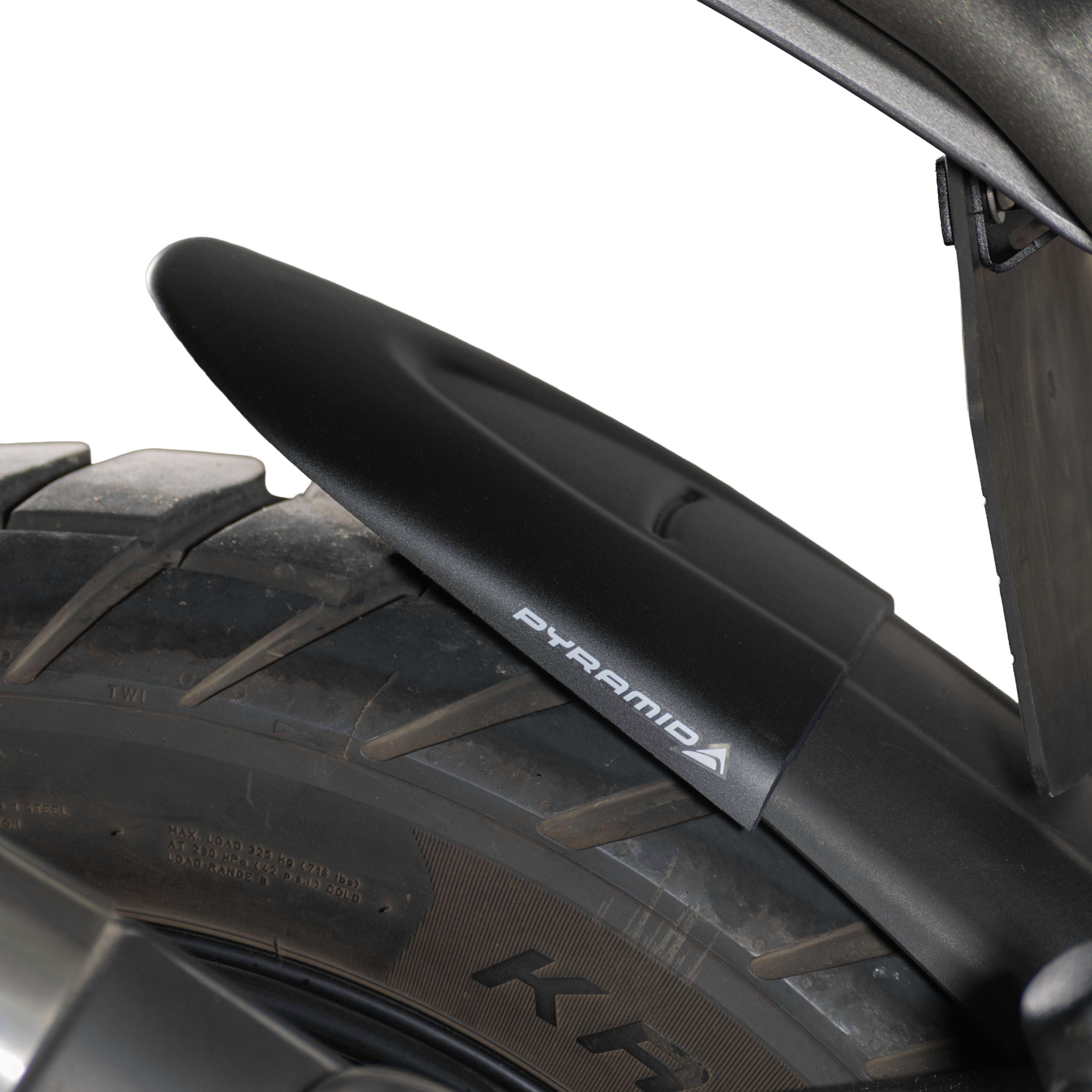 Pyramid Hugger Extension | Matte Black | Triumph Scrambler 400X 2024>Current -  Shop name