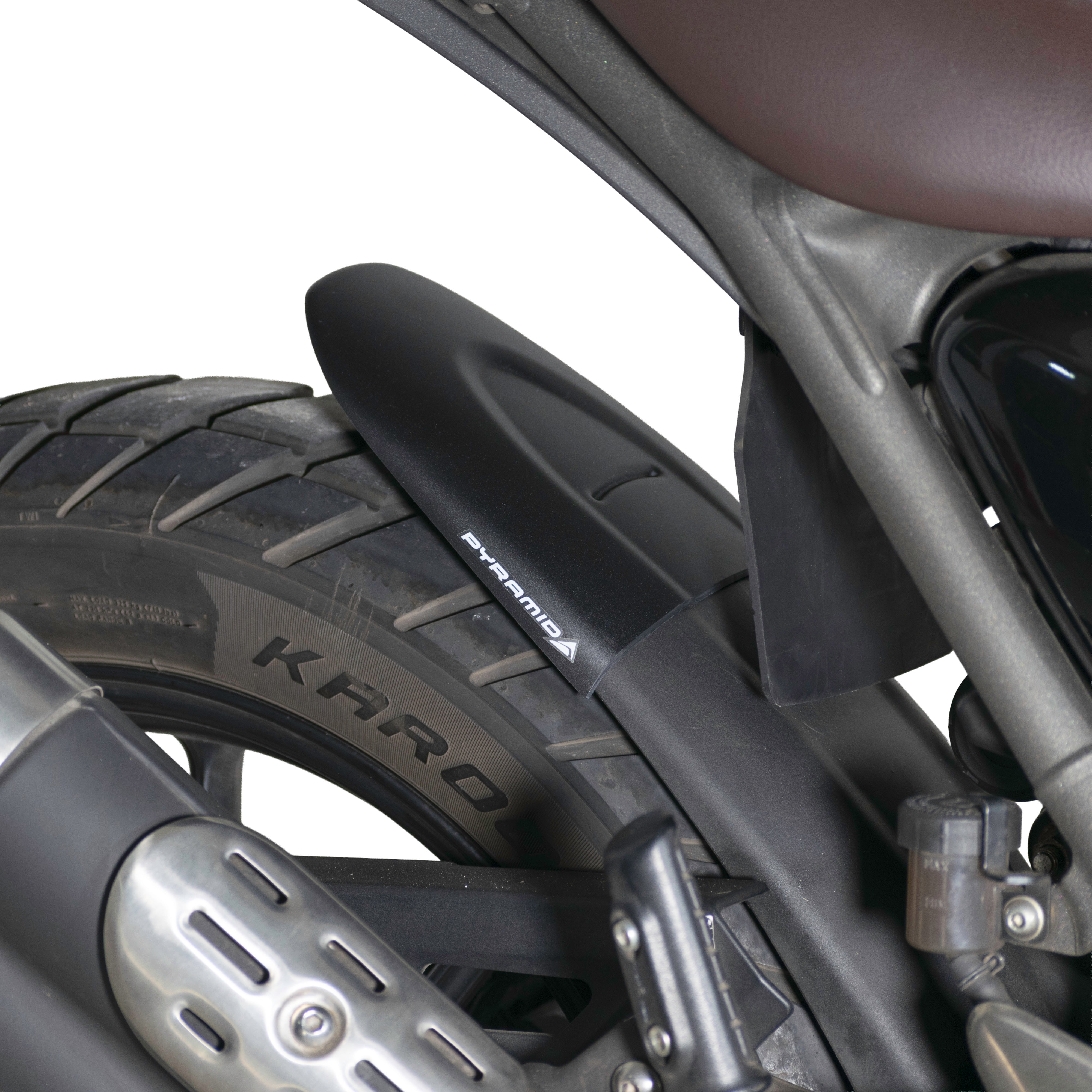Pyramid Hugger Extension | Matte Black | Triumph Scrambler 400X 2024>Current -  Shop name
