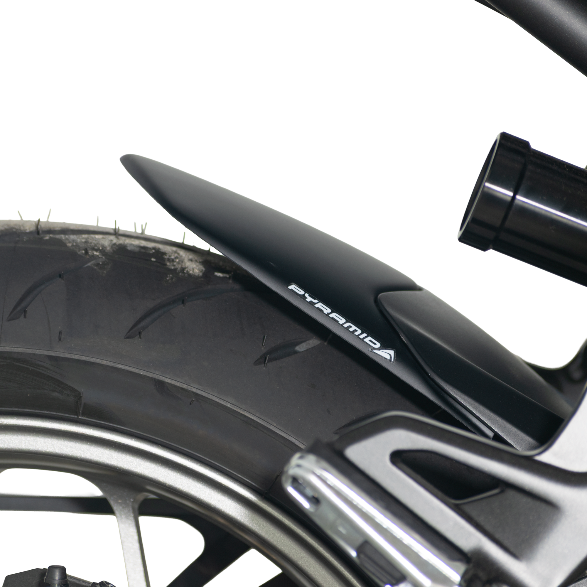 Pyramid Hugger Extension | Matte Black | Yamaha Tracer 9 GT/GT+ 2021>Current-Hugger Extensions-Pyramid Motorcycle Accessories